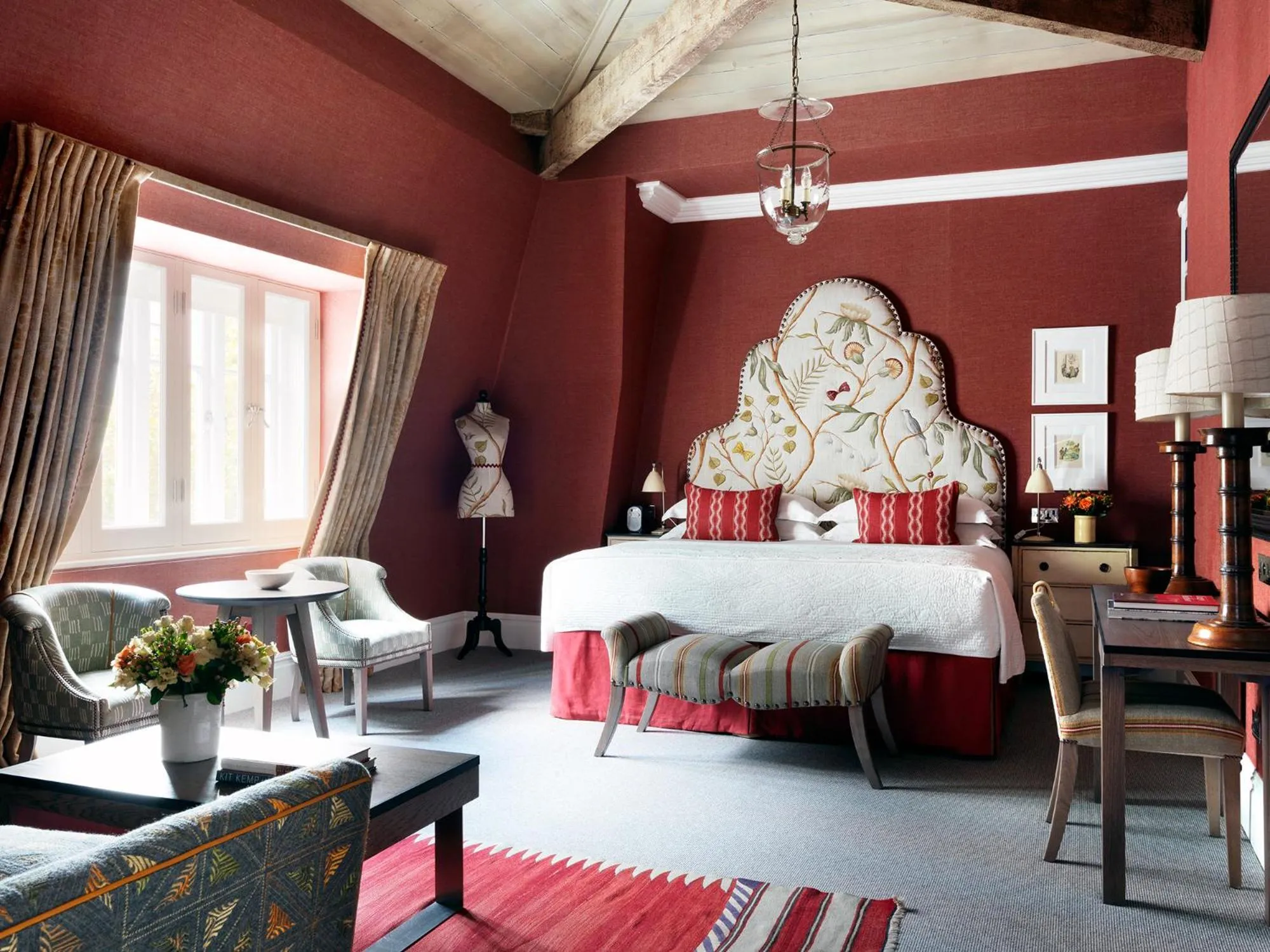 Bed in Covent Garden Hotel, Firmdale Hotels