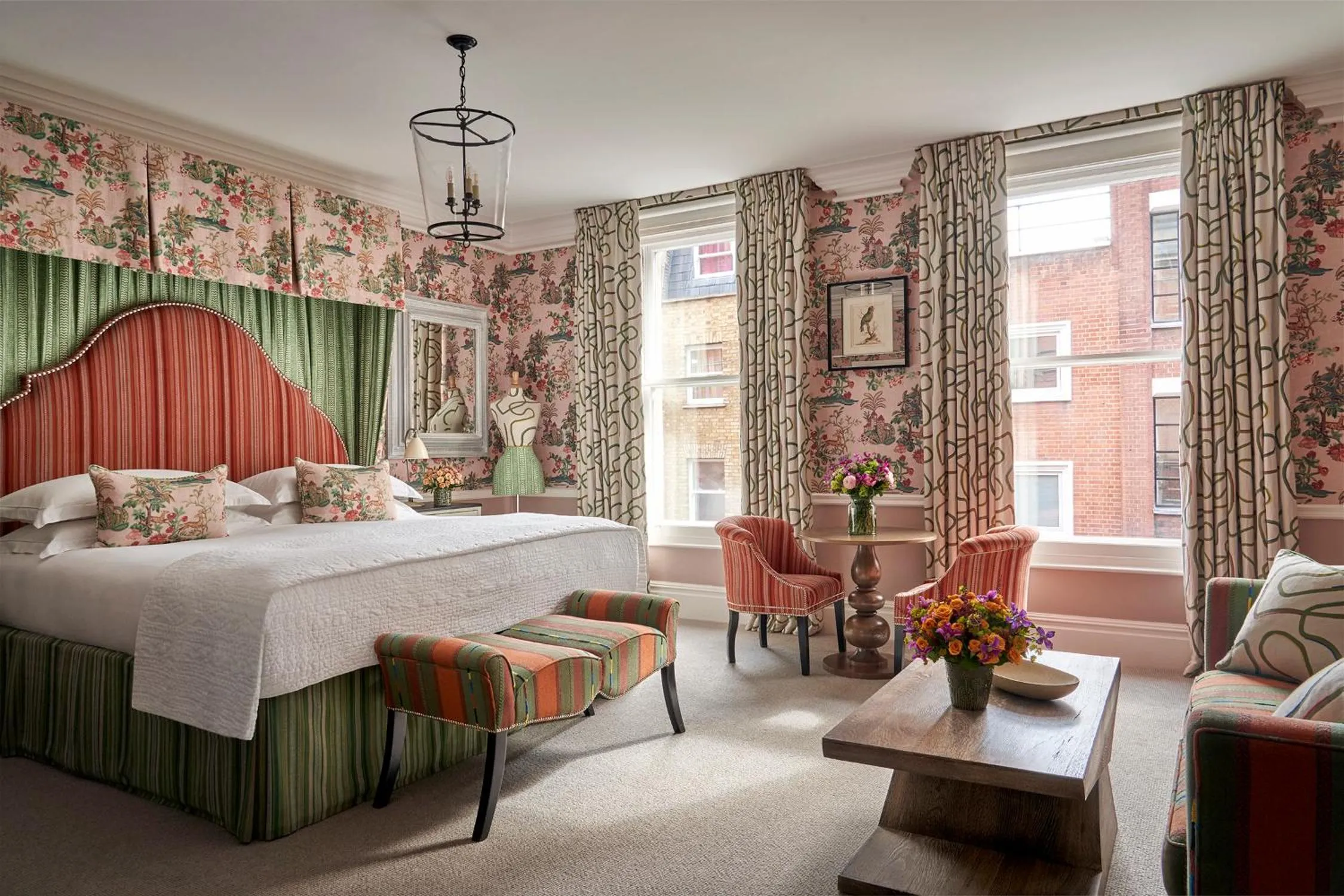 Bed in Covent Garden Hotel, Firmdale Hotels