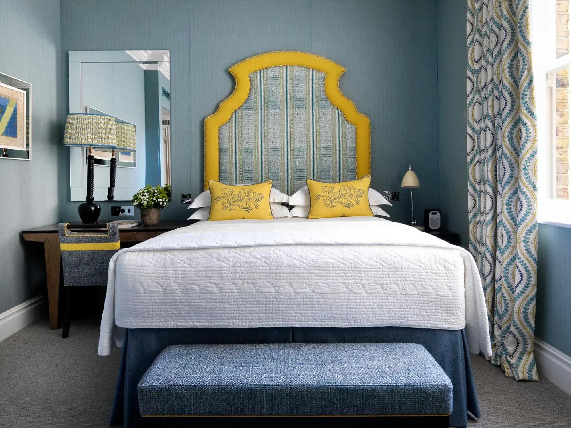 Superior Room in Charlotte Street Hotel, Firmdale Hotels Superior Room in Charlotte Street Hotel, Firmdale Hotels