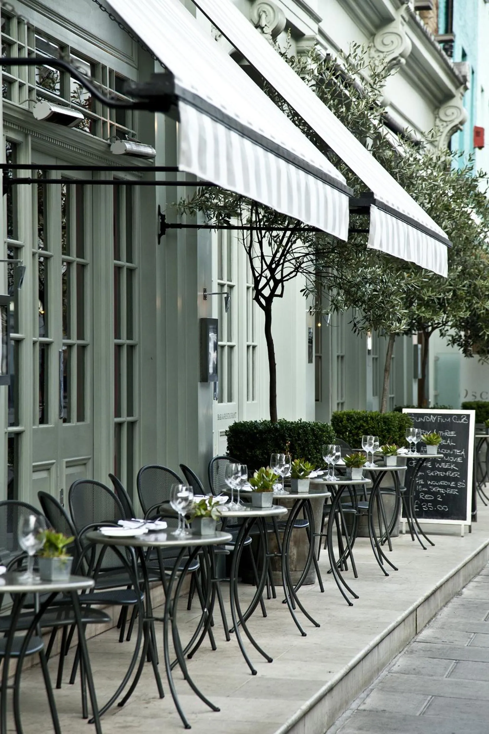 Restaurant/places to eat in Charlotte Street Hotel, Firmdale Hotels