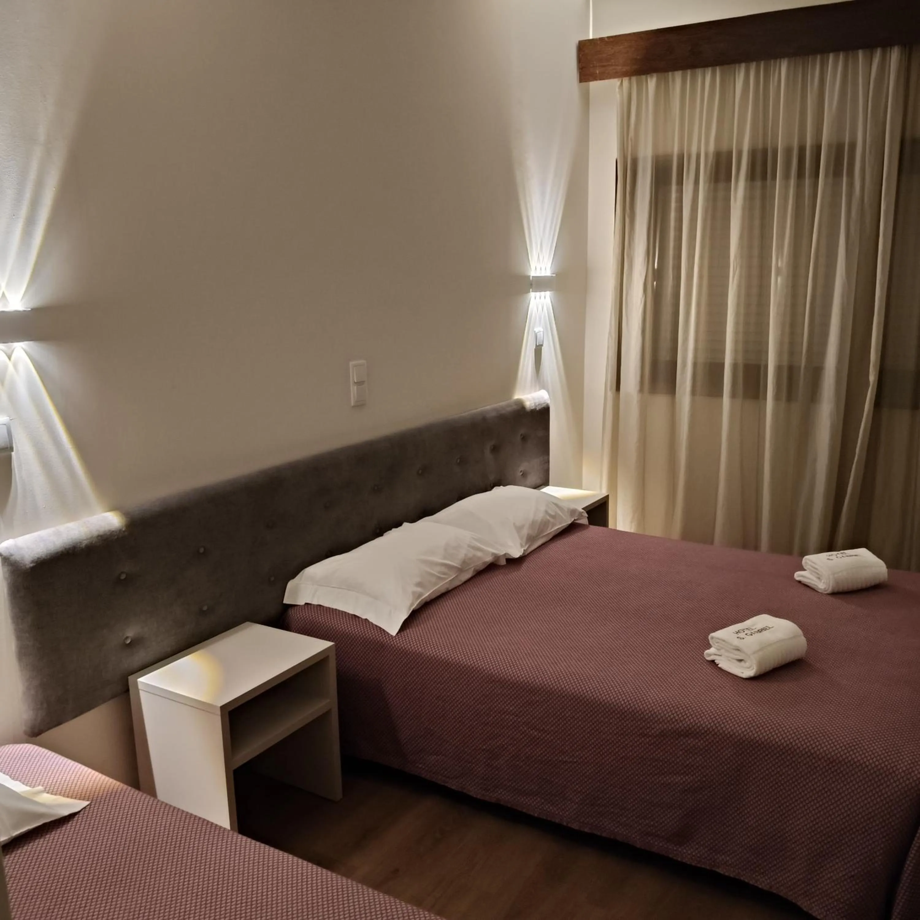 Bedroom, Bed in Hotel S. Gabriel