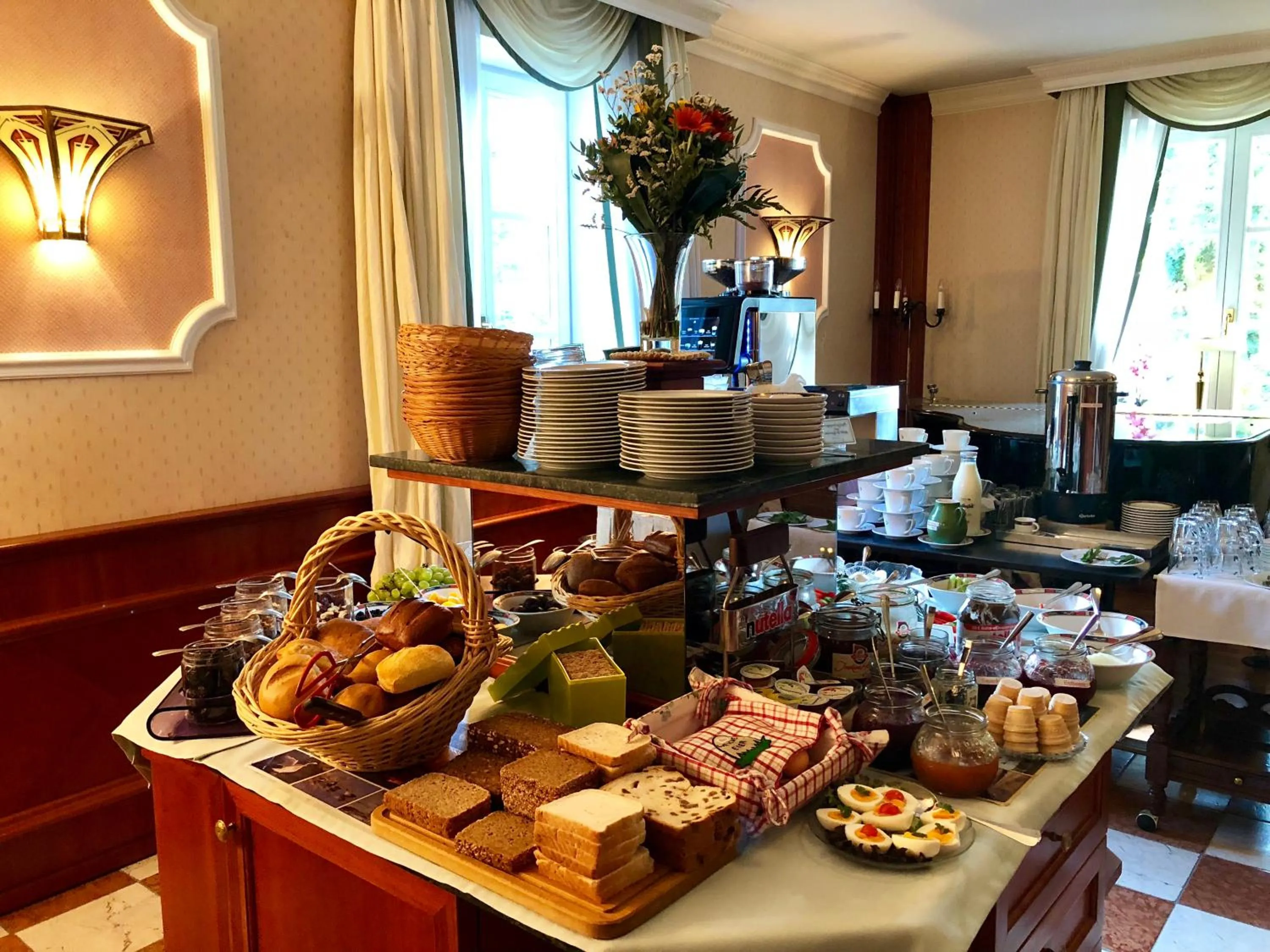 Buffet breakfast in Hotel Residenz Rennhack
