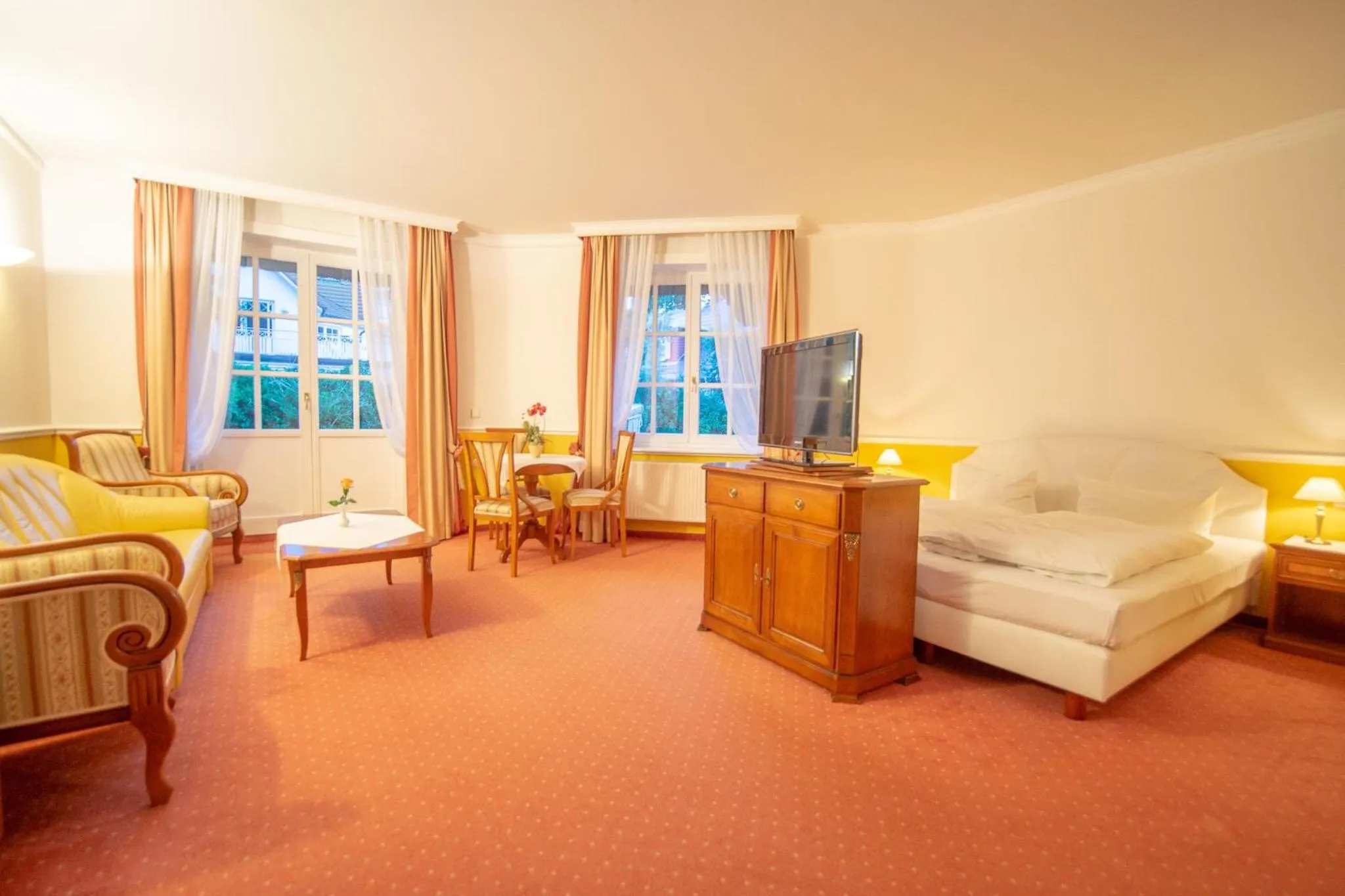 Bed in Hotel Residenz Rennhack