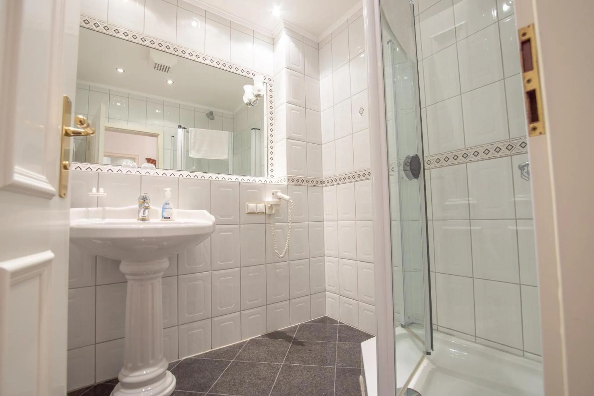 Shower in Hotel Residenz Rennhack