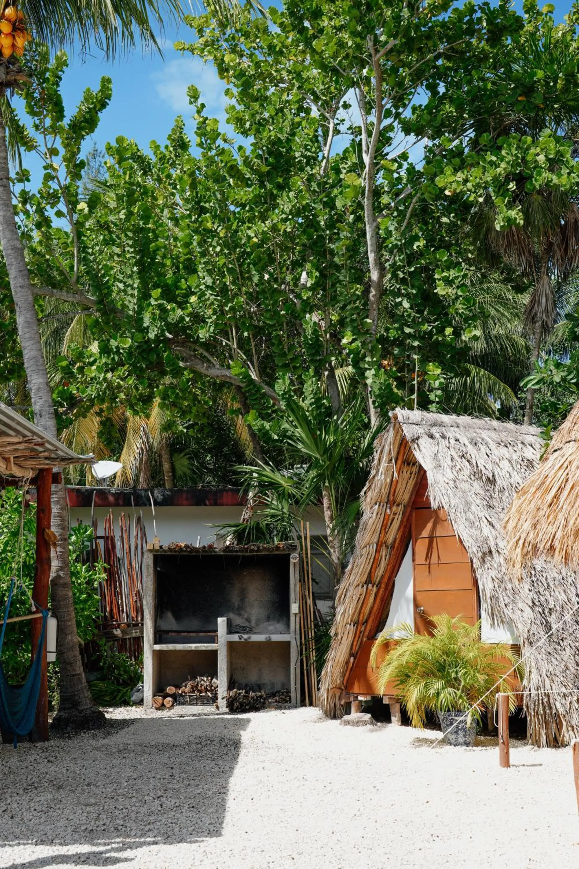 BBQ facilities in Mapache Hostel