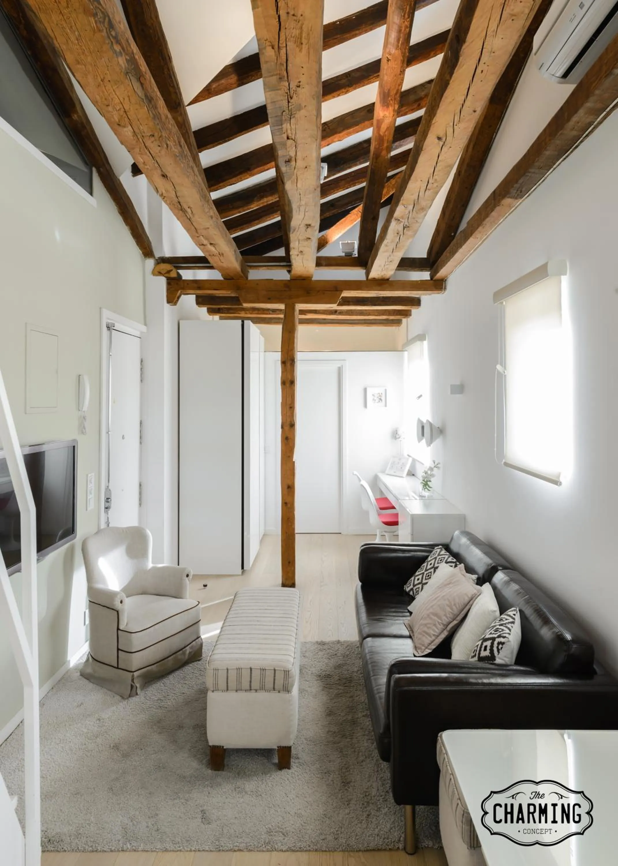 Living room in Charming Reina Sofía