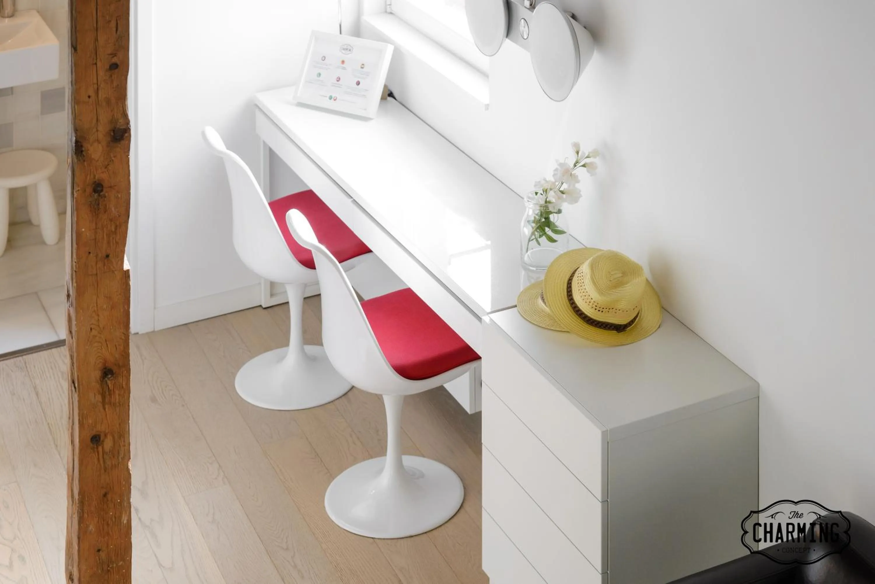 Seating area in Charming Reina Sofía