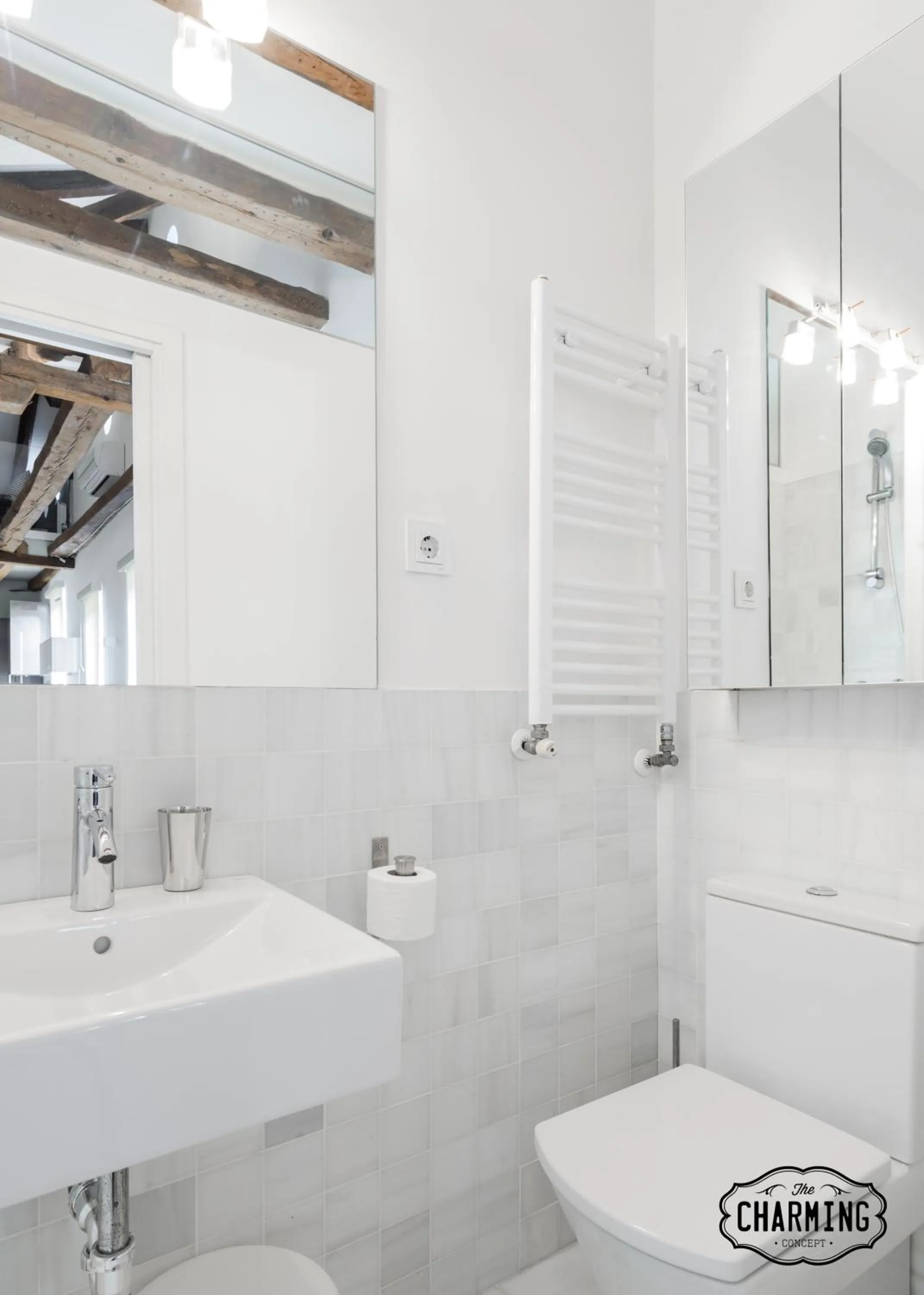 Bathroom in Charming Reina Sofía