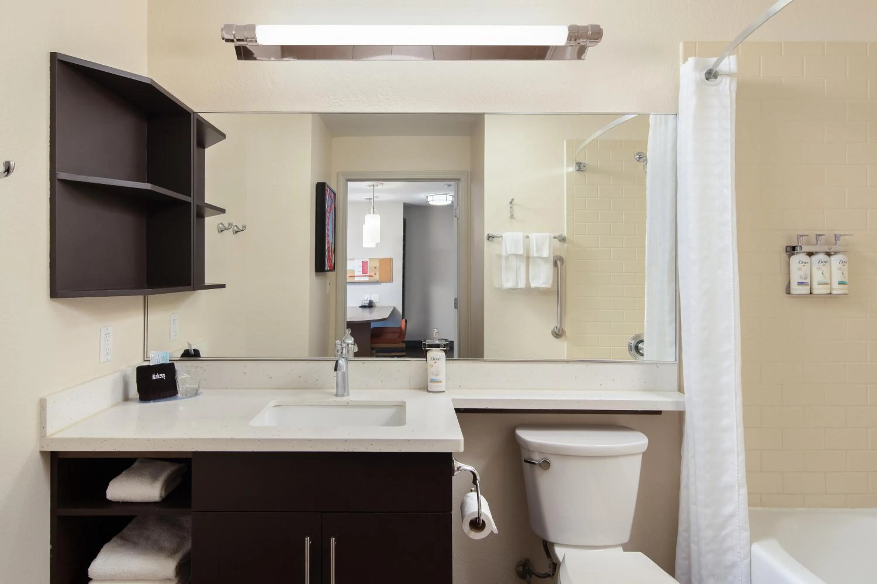 Bathroom in Candlewood Suites Anaheim - Resort Area by IHG