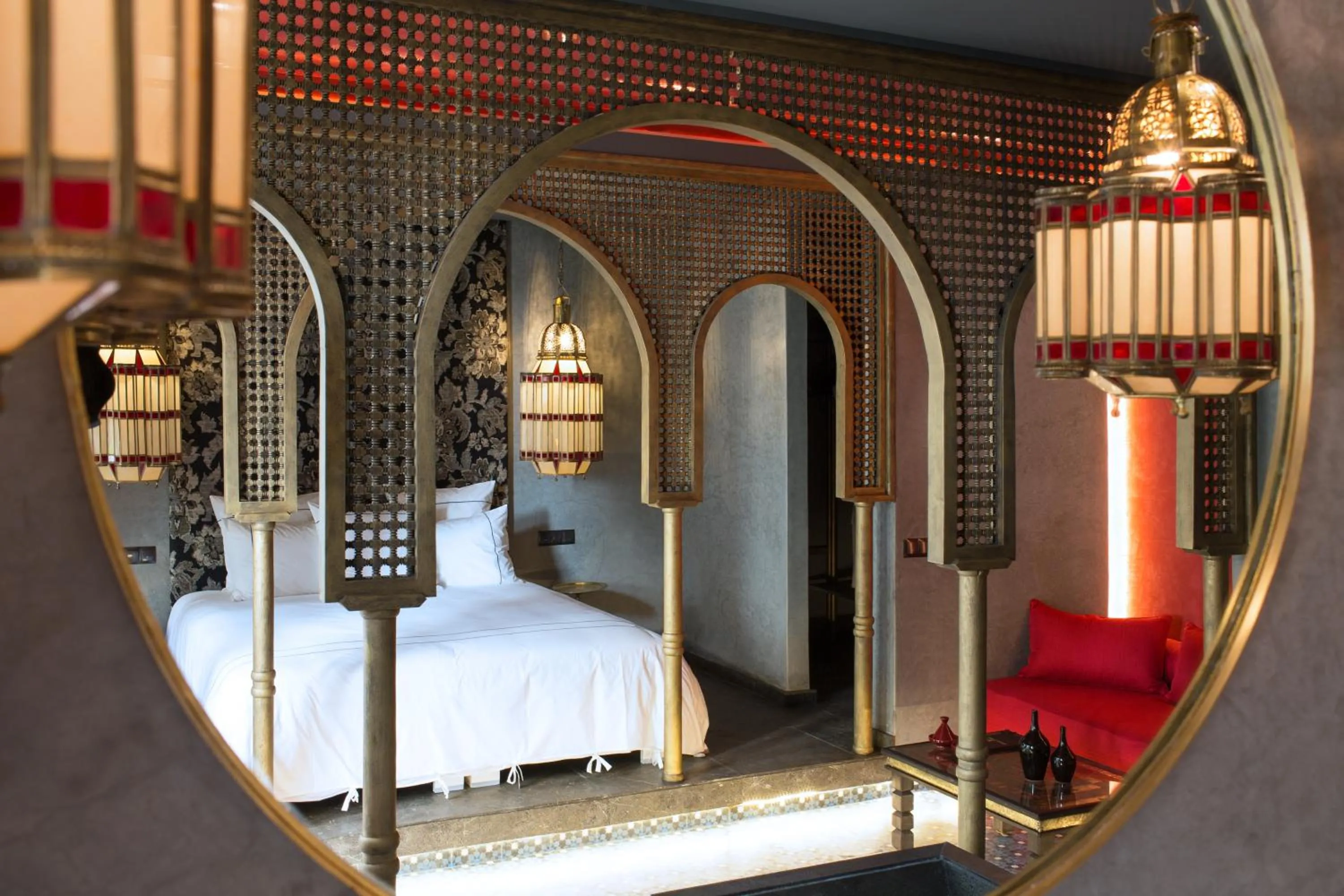 View (from property/room), Bed in Dar Kandi