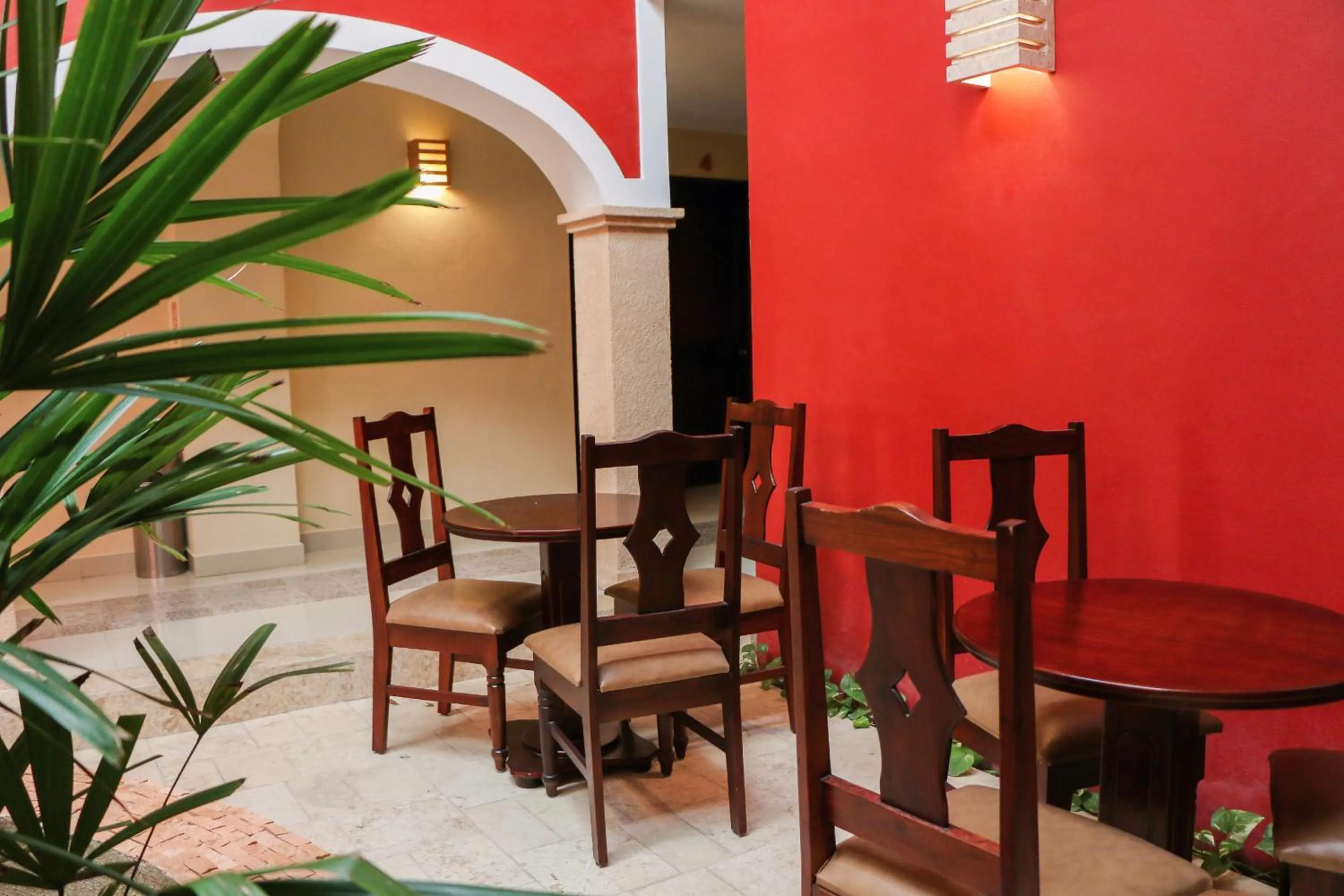 Dining area in Hotel Gayser