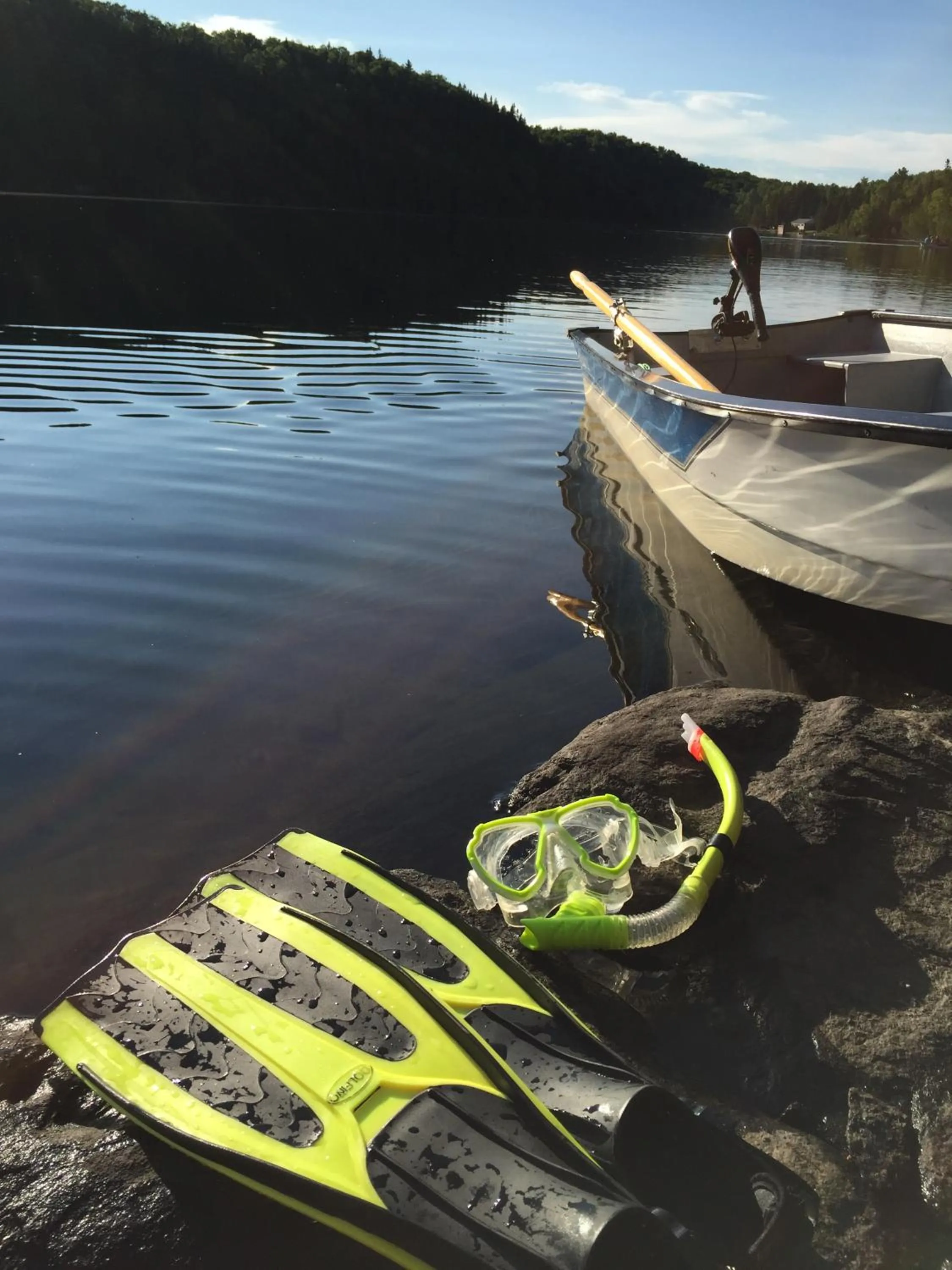 Natural landscape in Kan-à-Mouche Pourvoirie Auberge et Chalets