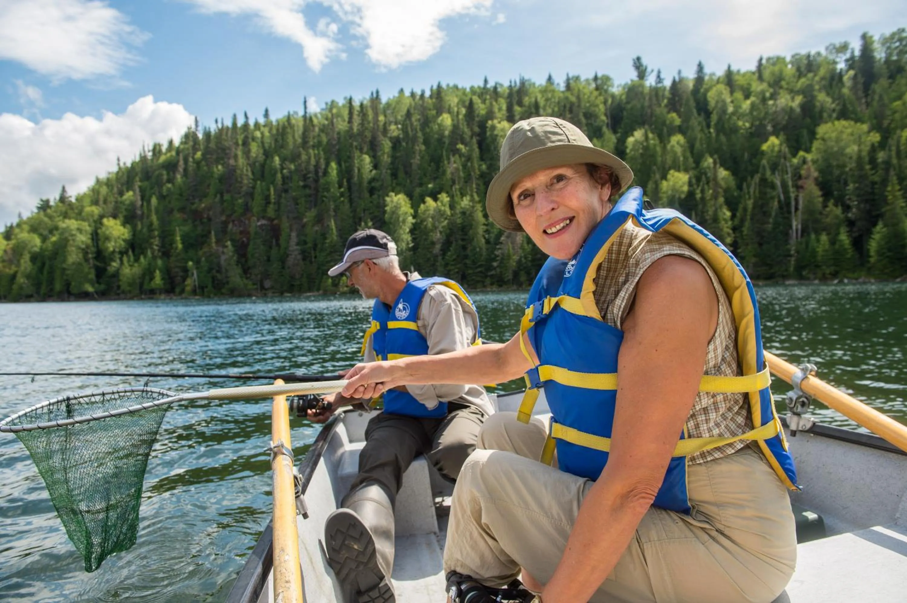 Fishing in Kan-à-Mouche Pourvoirie Auberge et Chalets