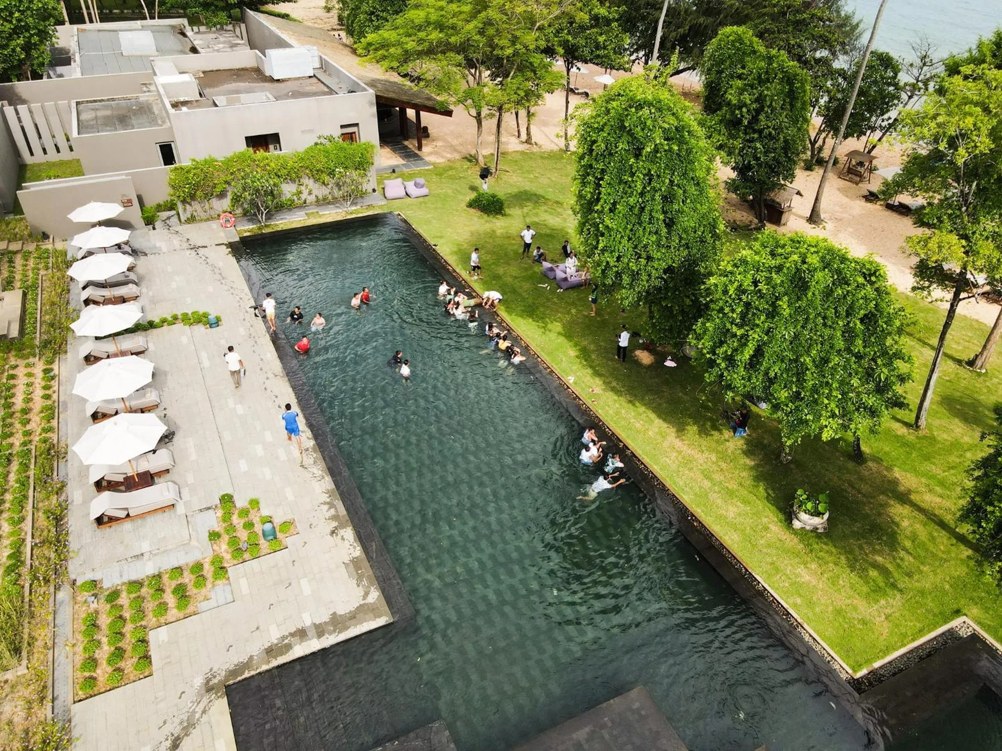 Swimming pool in Koh Russey Resort