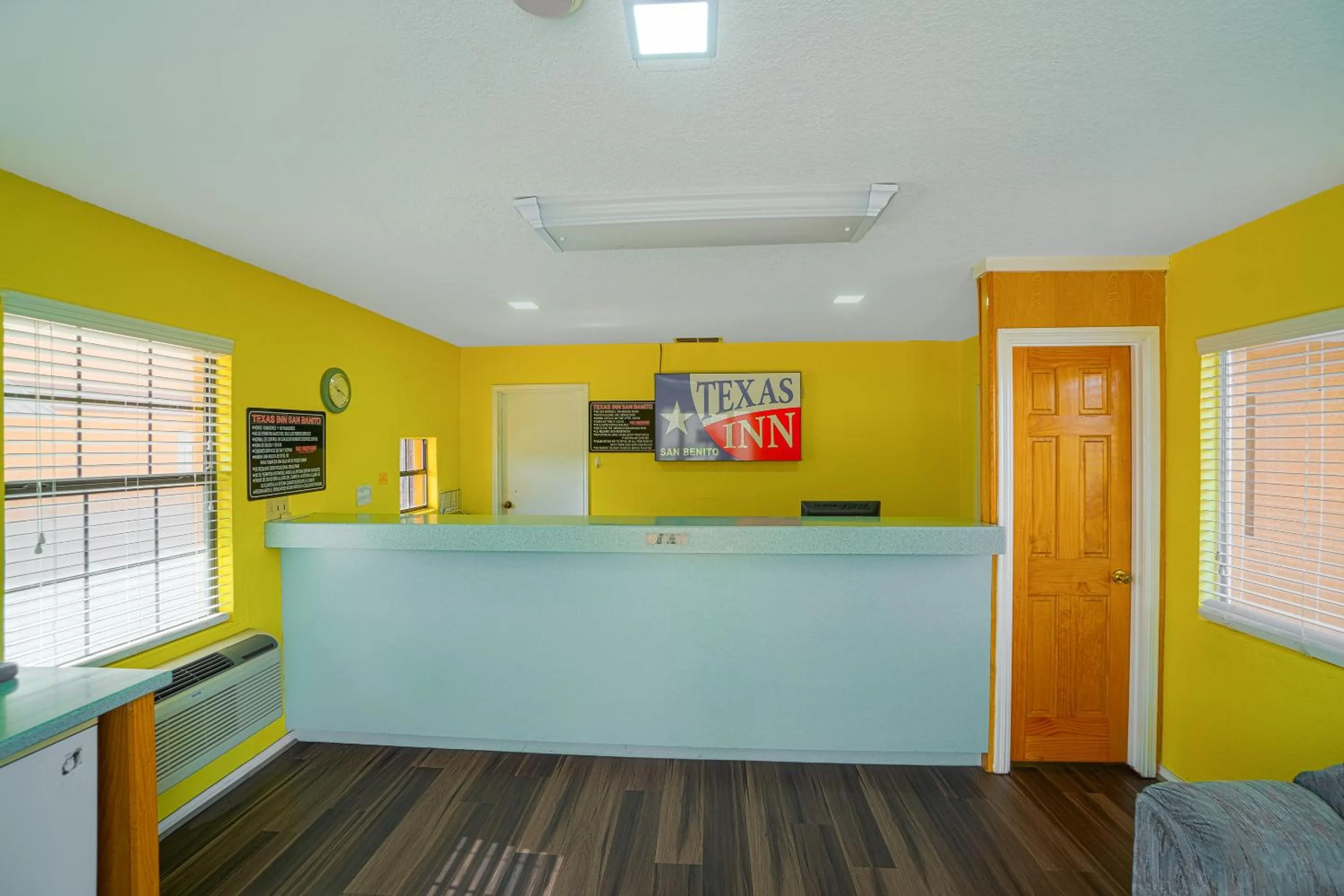 Lobby or reception in Texas Inn San Benito near Harlingen