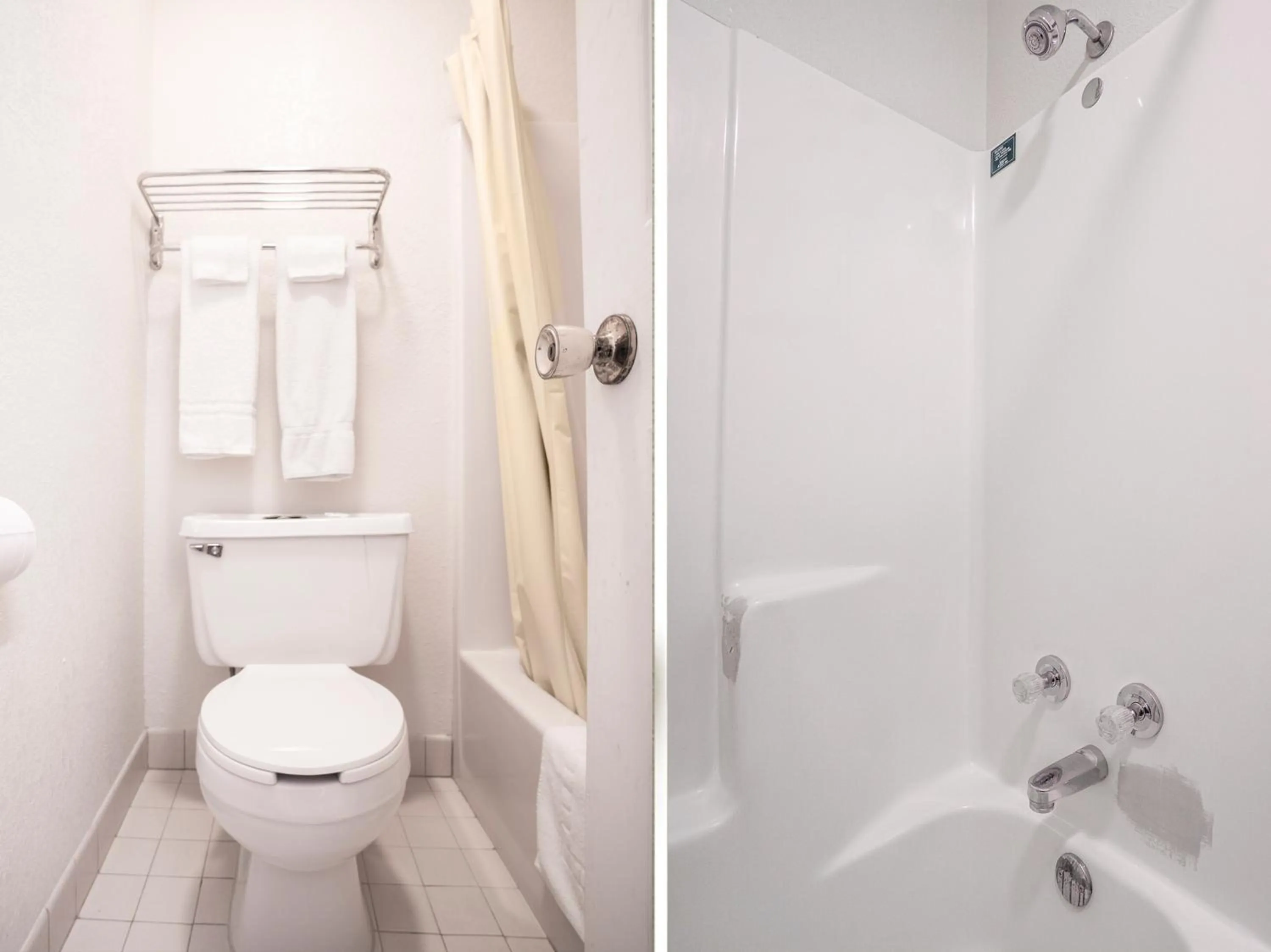 Toilet in Texas Inn San Benito near Harlingen