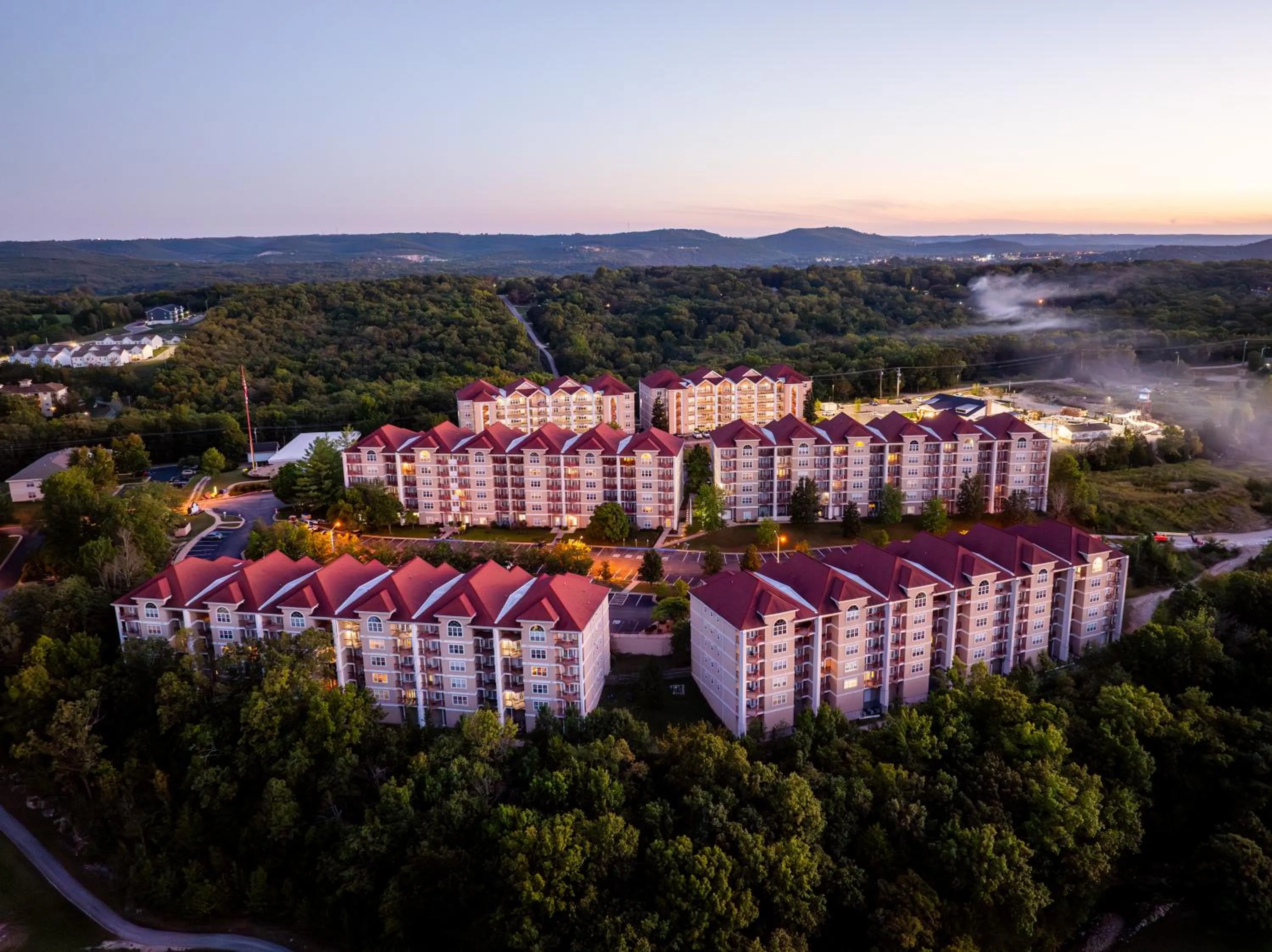 Property building in Grand Crowne Resort