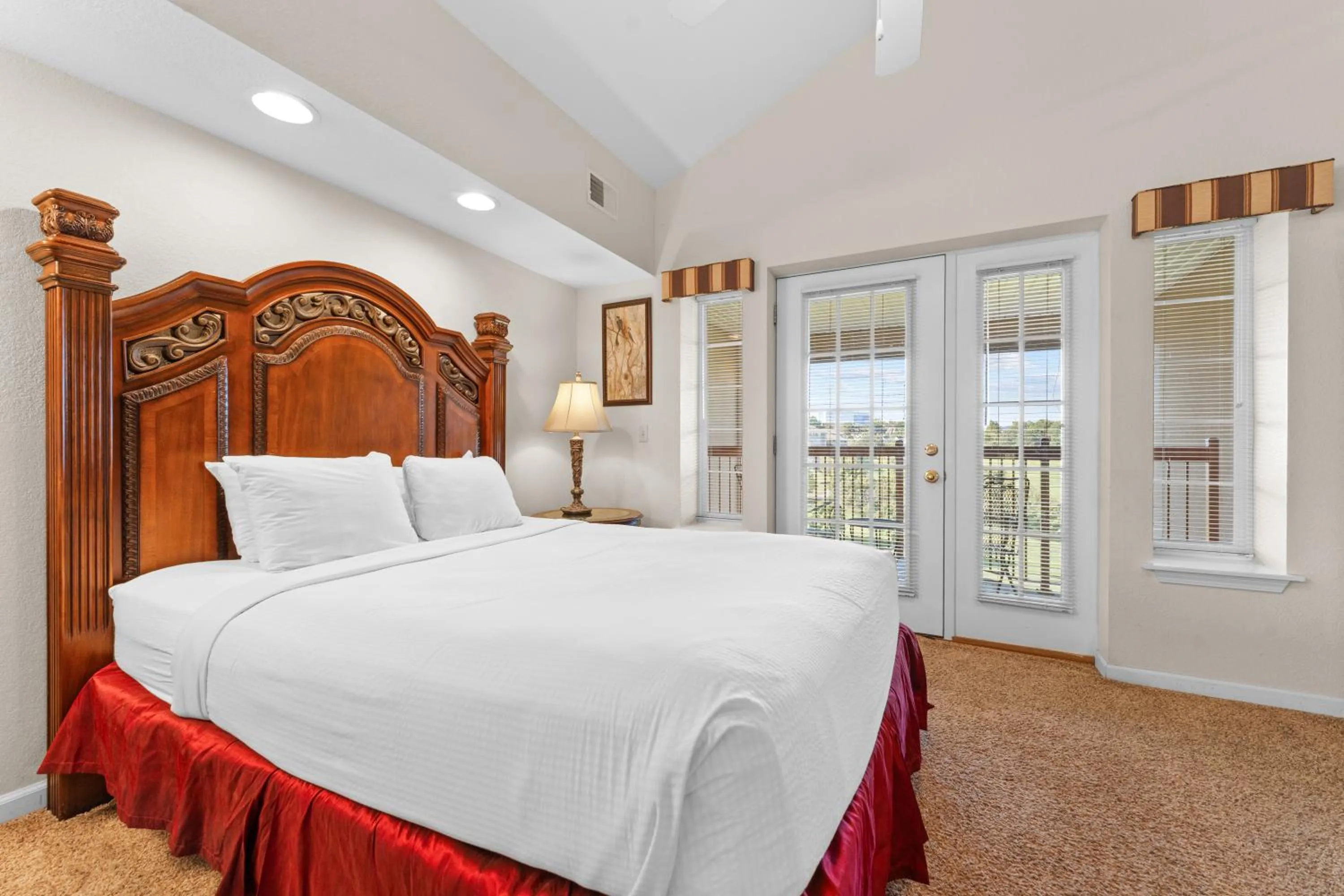 Bed in Grand Crowne Resort