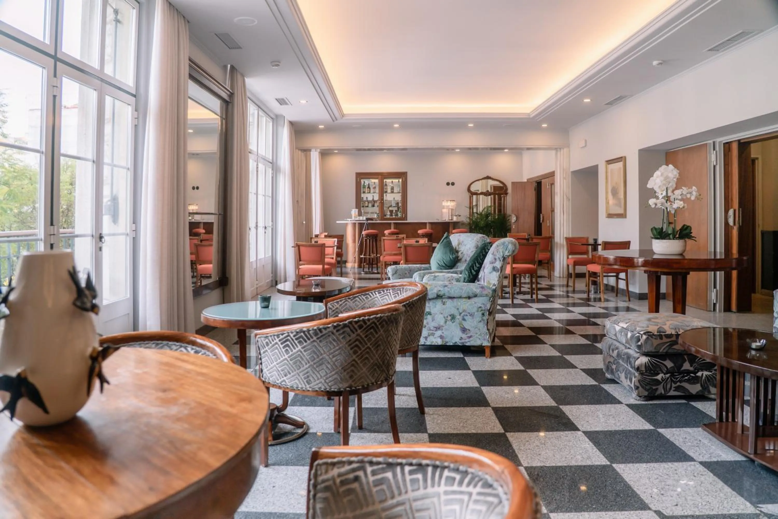 Lounge or bar in Hotel Metropole