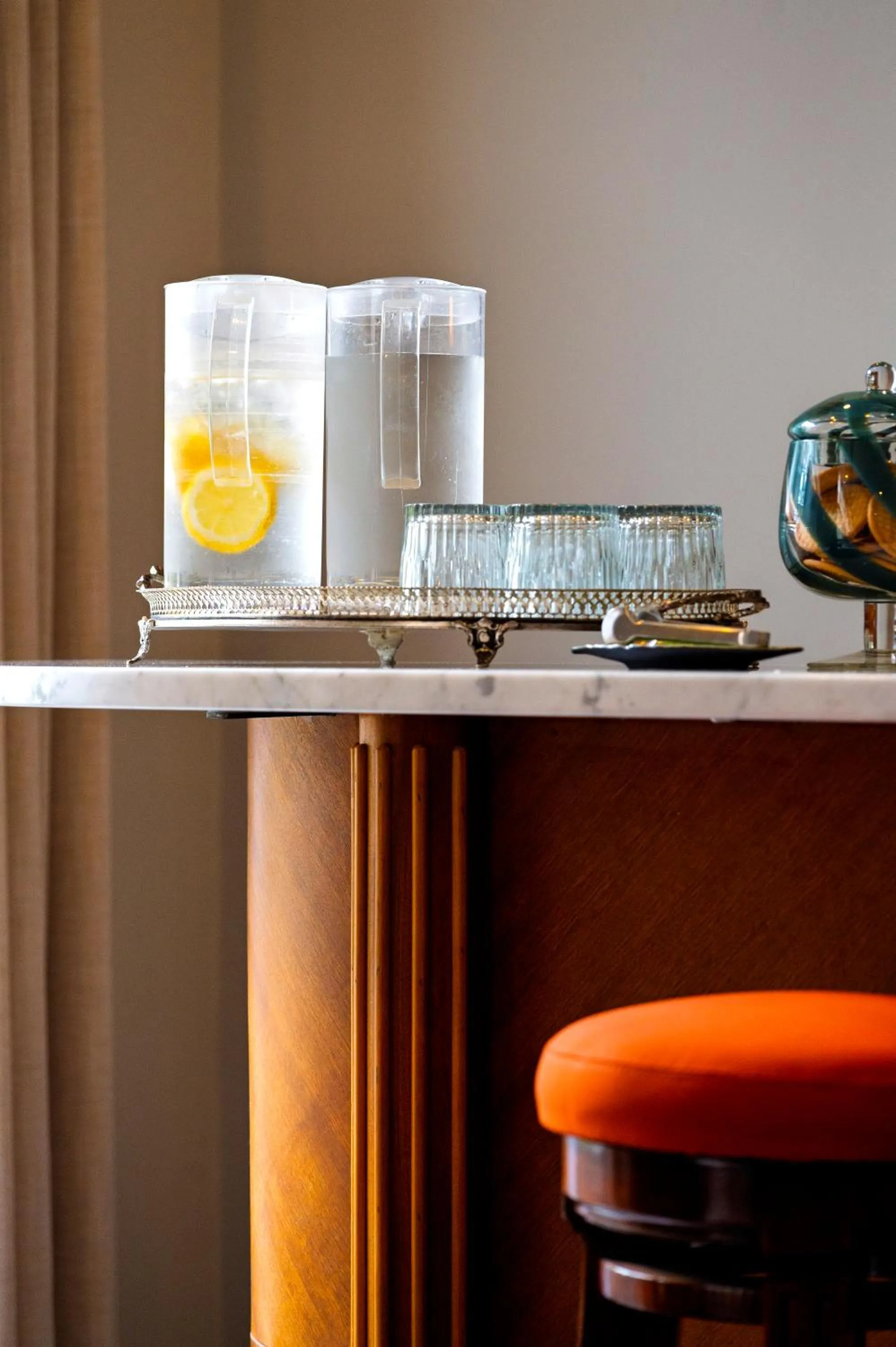 Decorative detail in Hotel Metropole