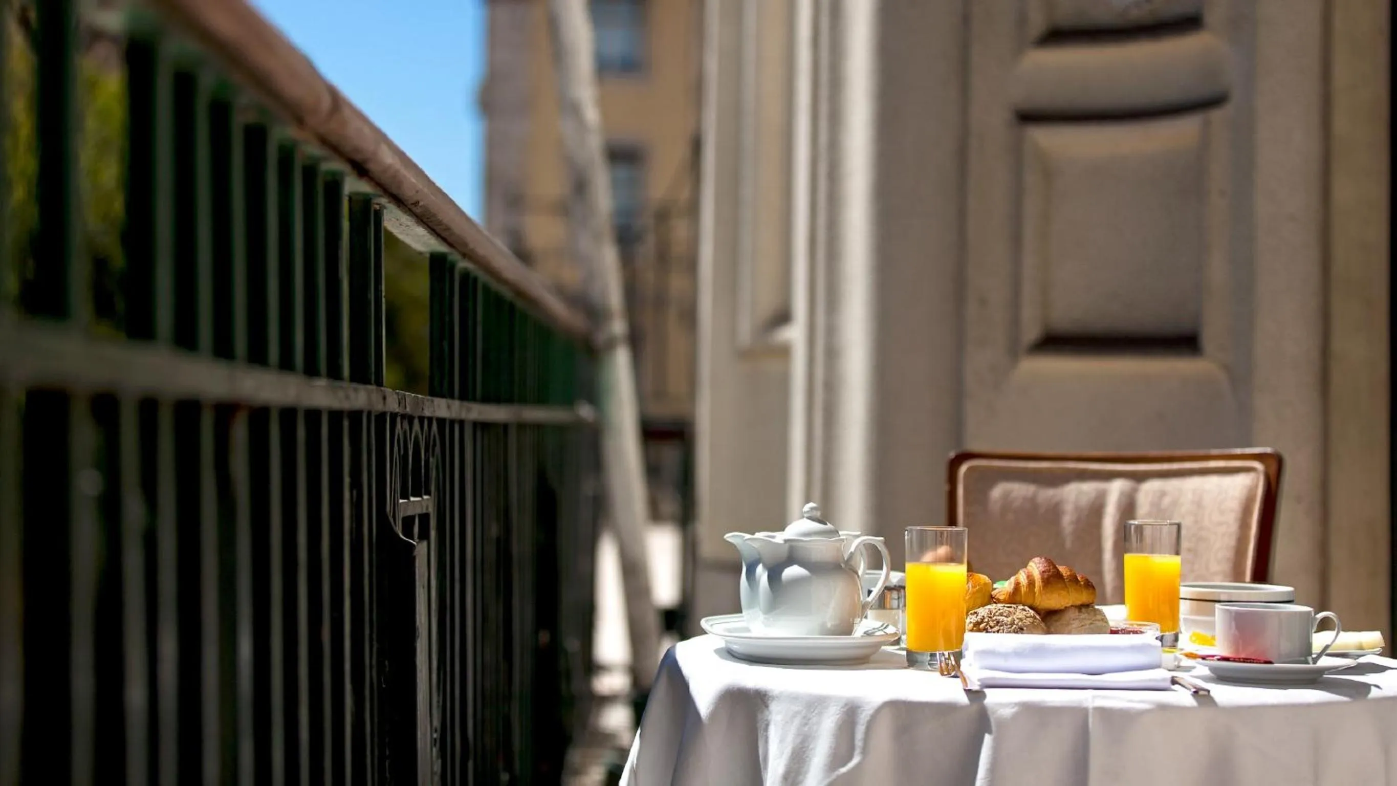 Food in Hotel Metropole