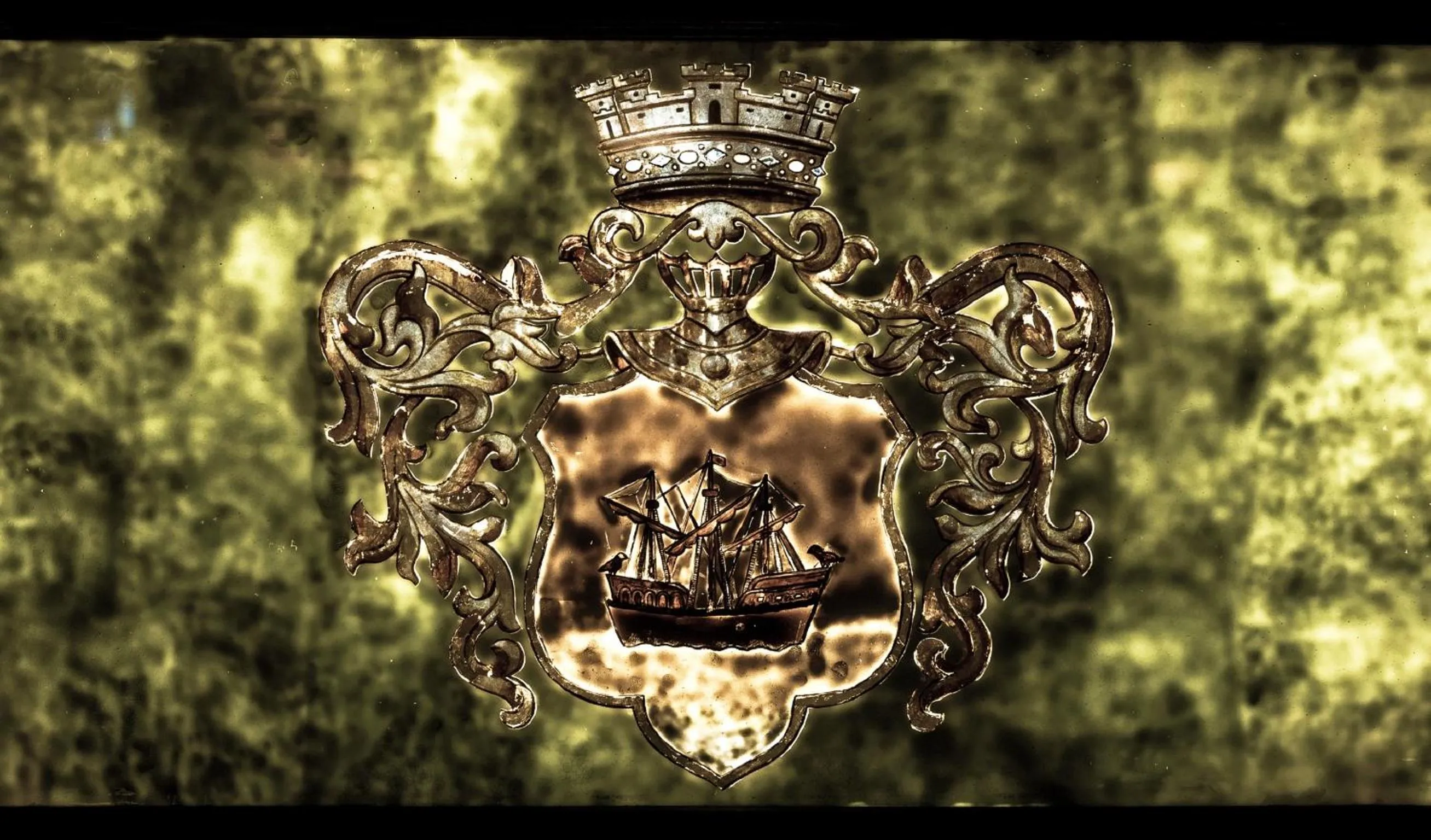 Decorative detail in Hotel Metropole