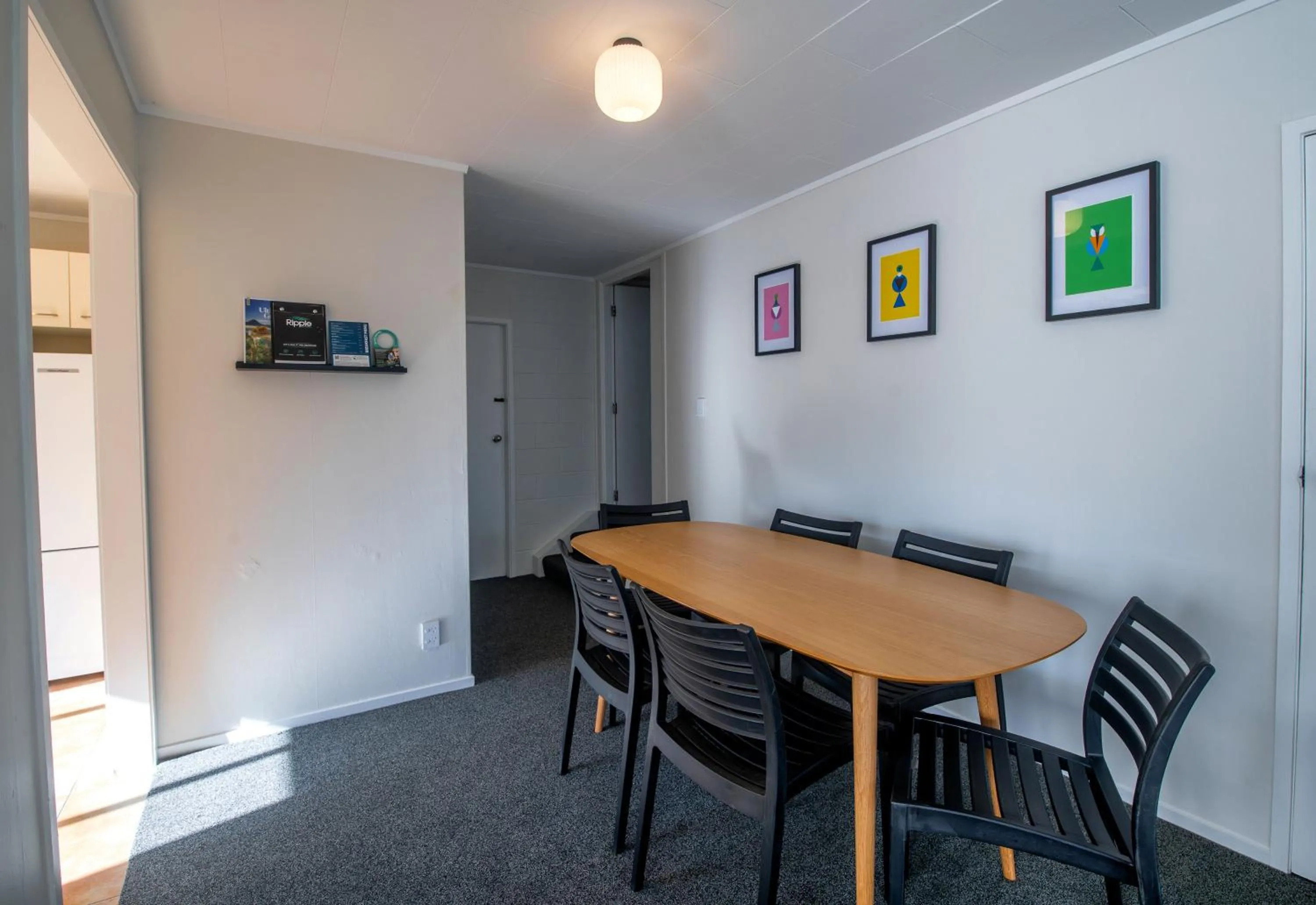 Dining area in Ripple Rotorua