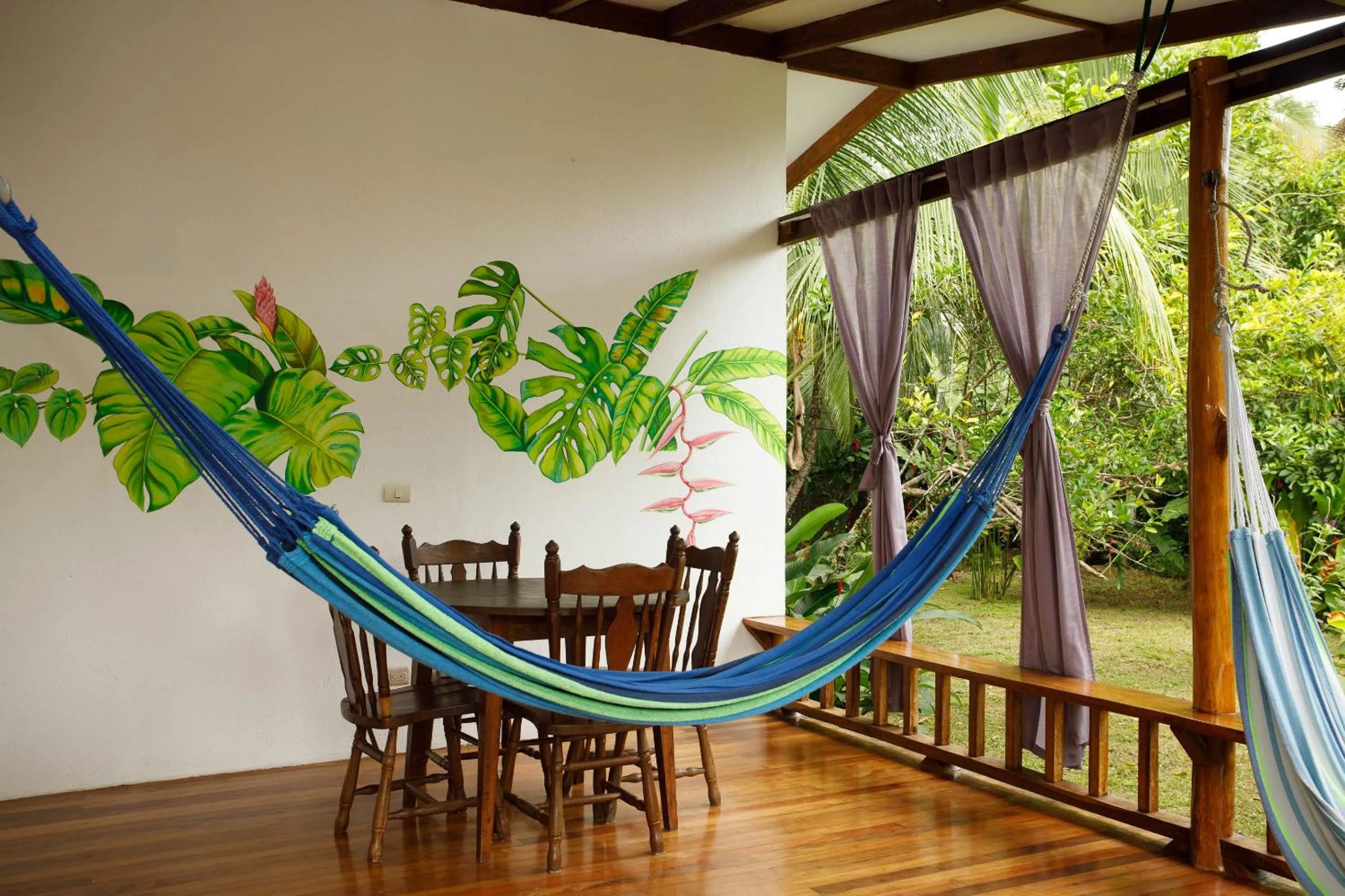 Balcony/Terrace in Bungalows Ache Cozy House