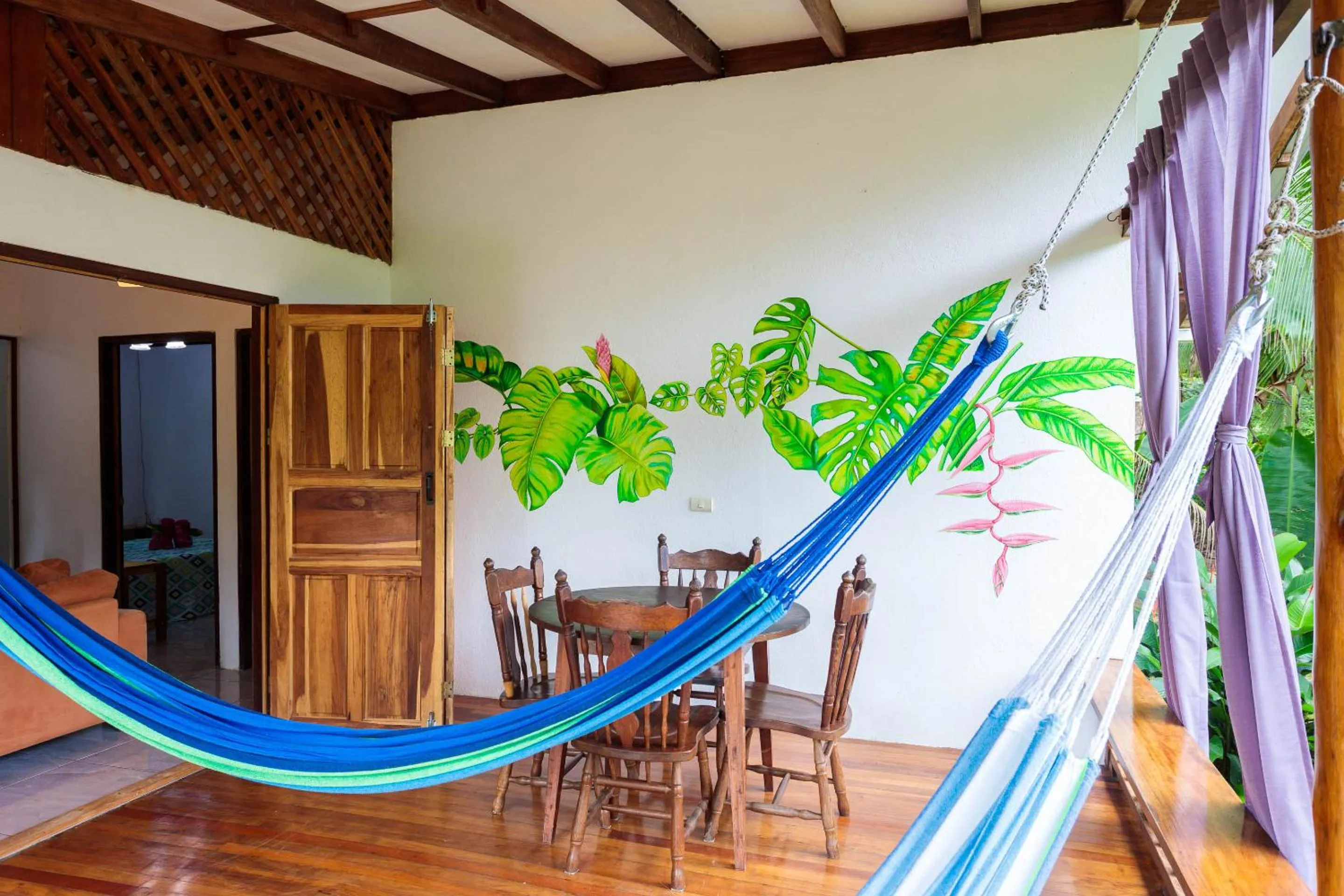 Balcony/Terrace in Bungalows Ache Cozy House