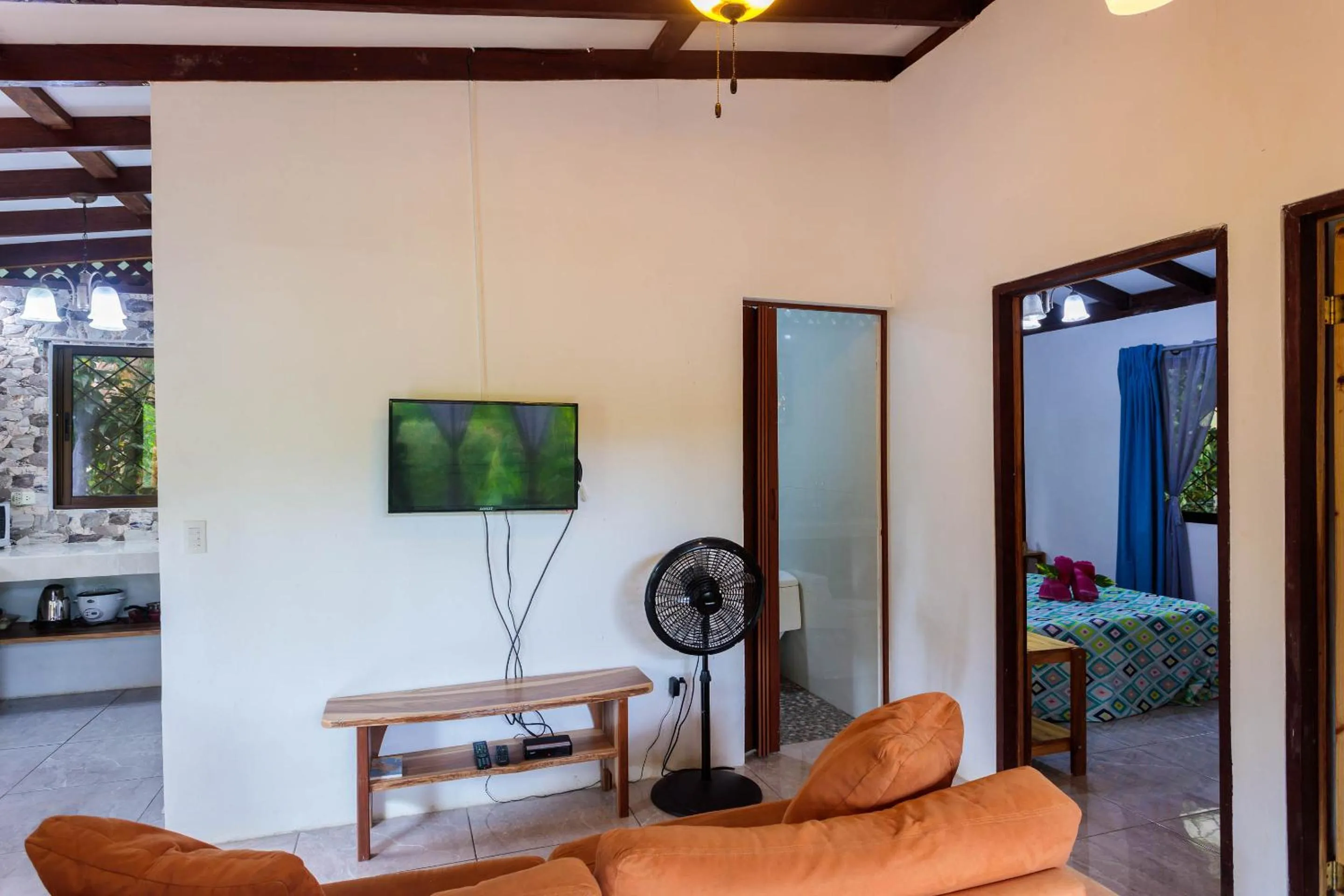 Living room in Bungalows Ache Cozy House