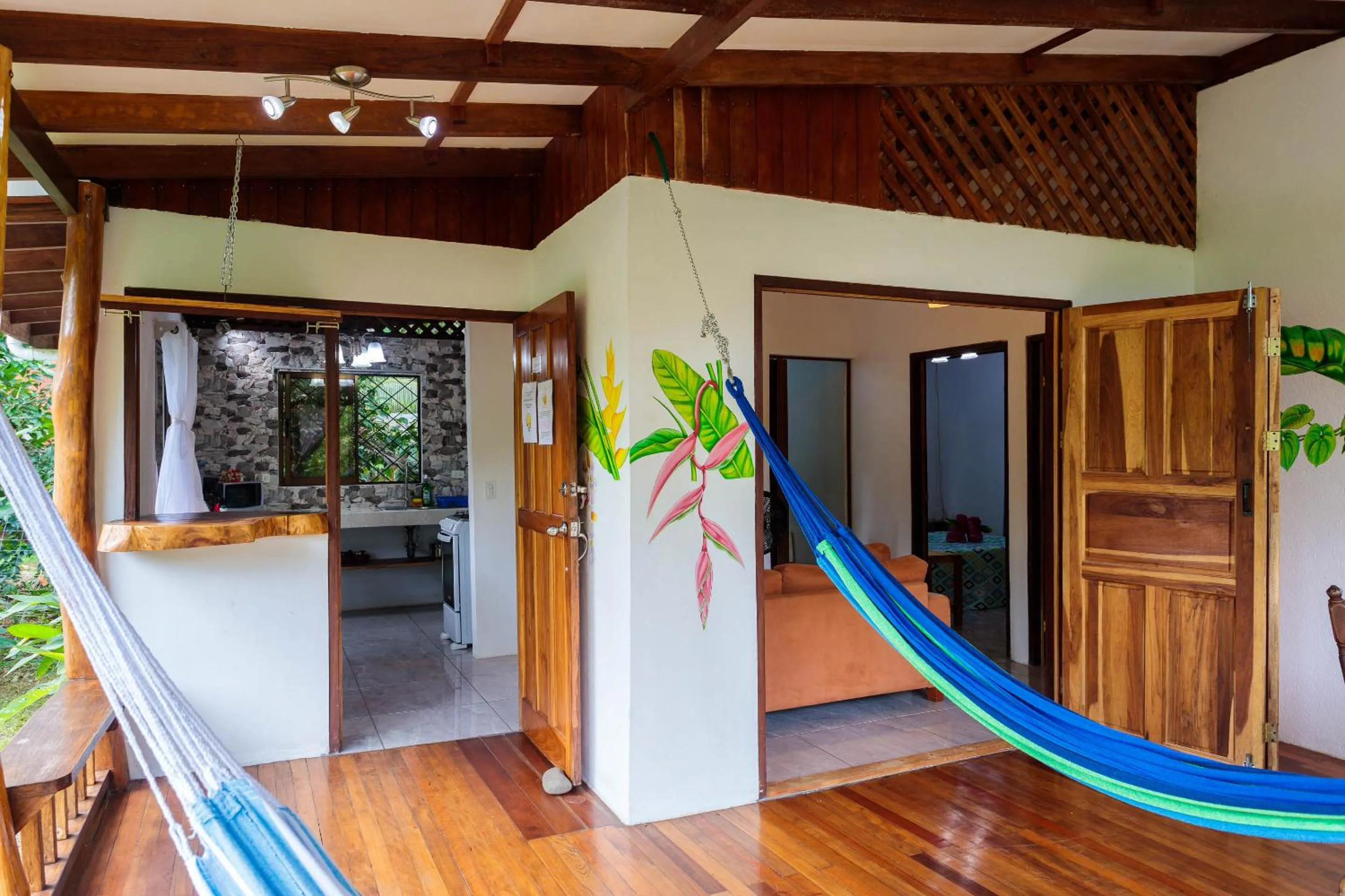 Balcony/Terrace in Bungalows Ache Cozy House