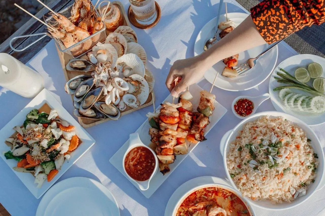 Food and drinks in De Chaochom Hua Hin