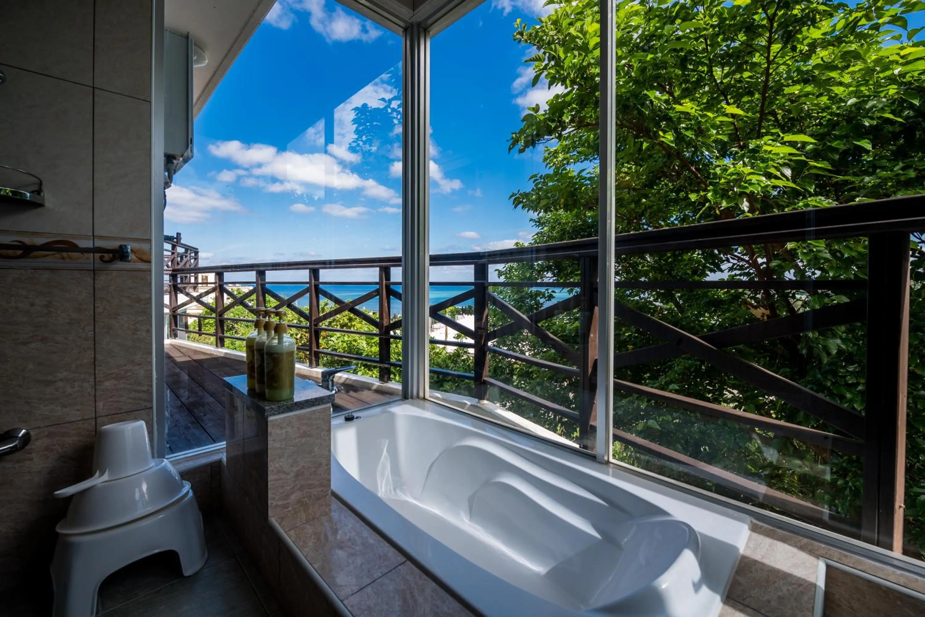 Bedroom in E-horizon Resort Condominium Yomitan