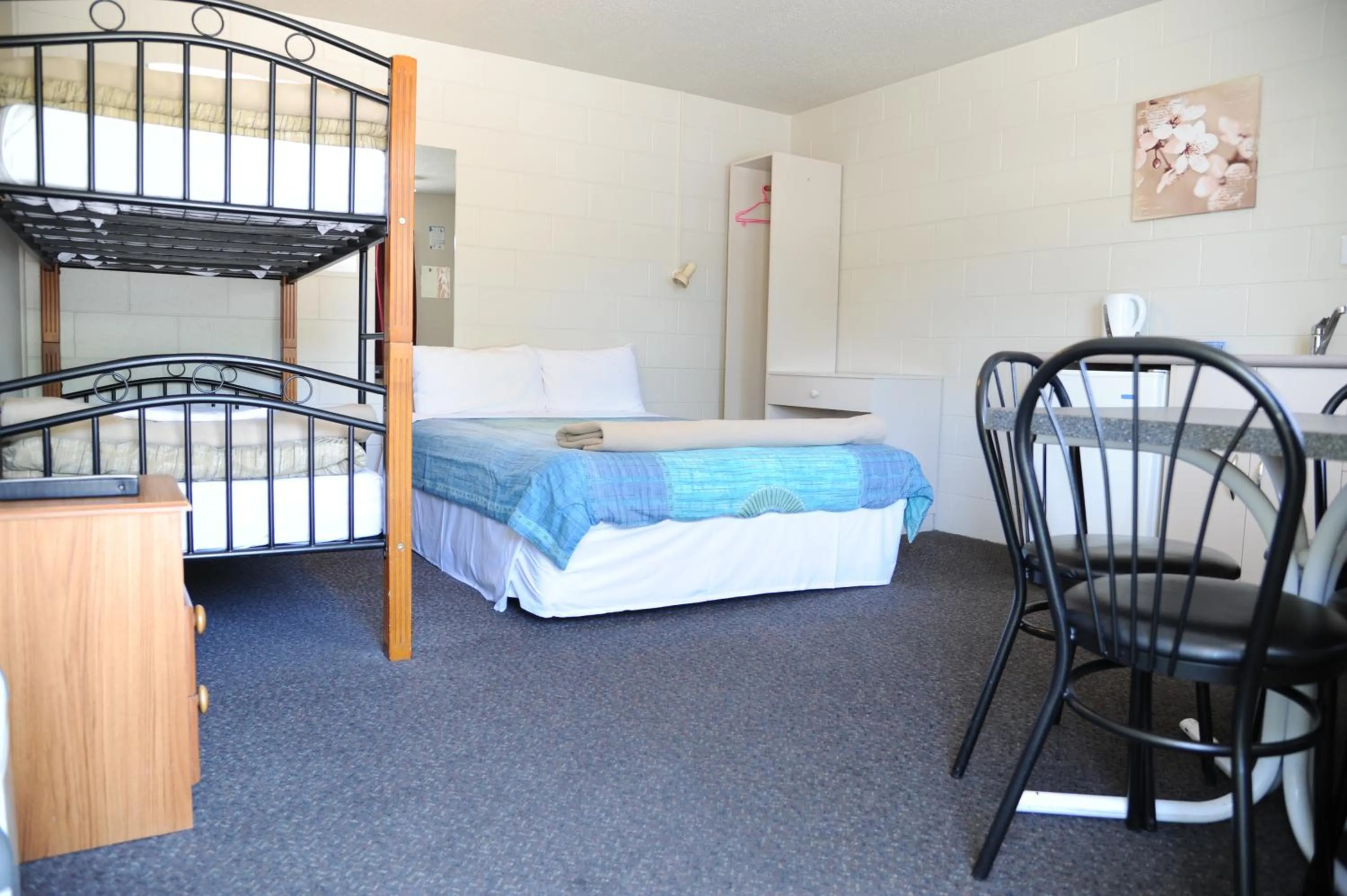 On site, Bed in Blenheim Bridges Holiday Park