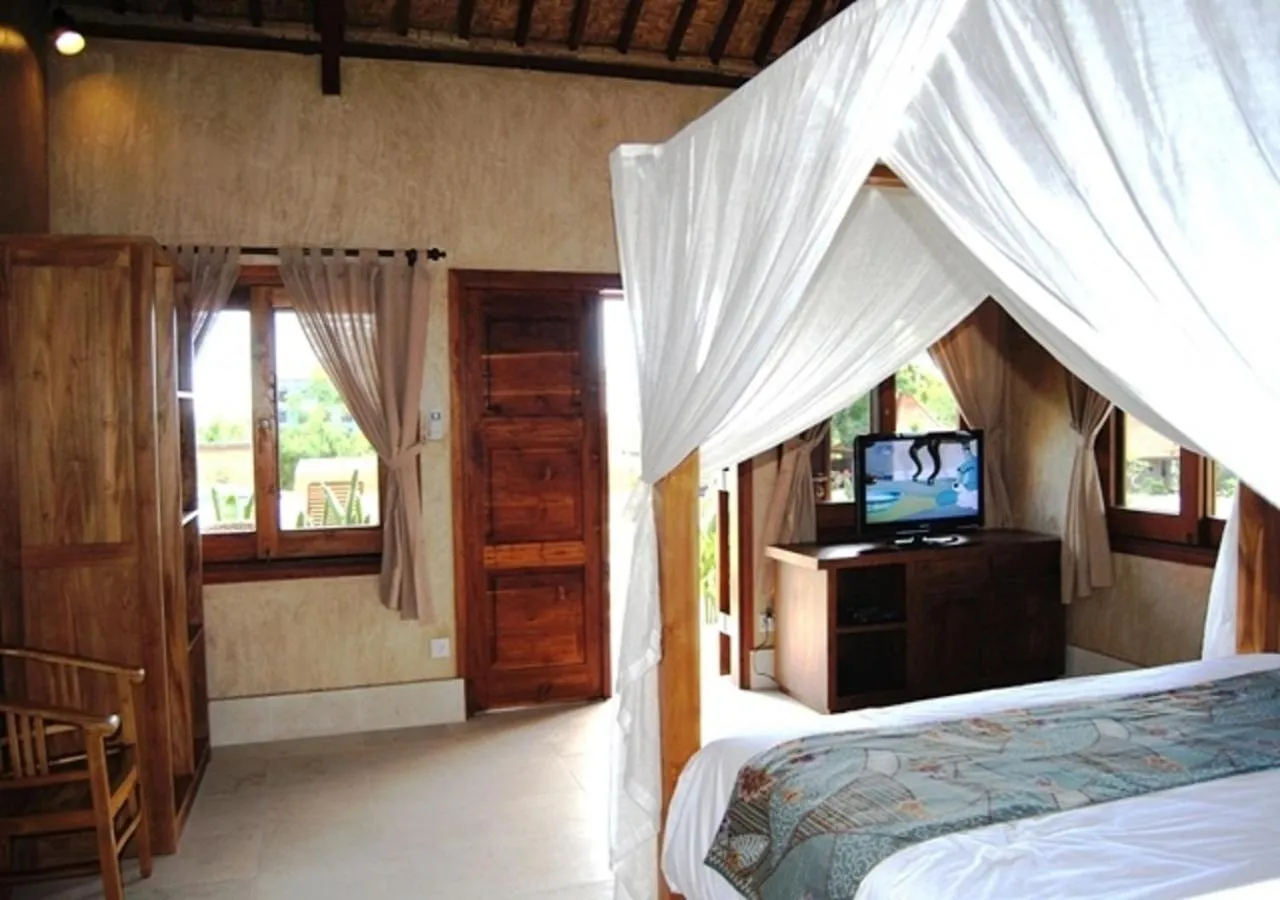 Bed in Three Monkeys Villas