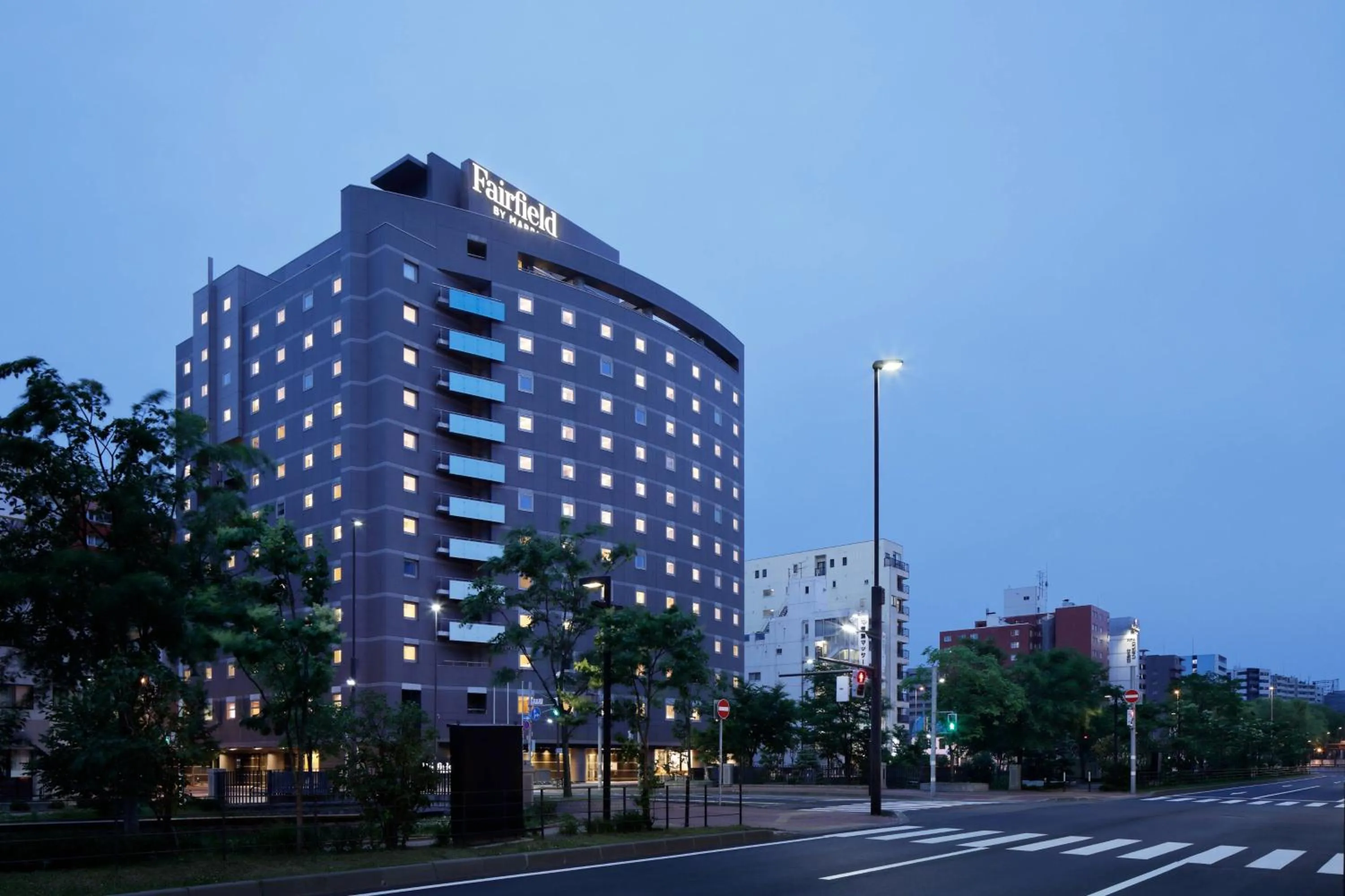 Property building in Fairfield by Marriott Sapporo