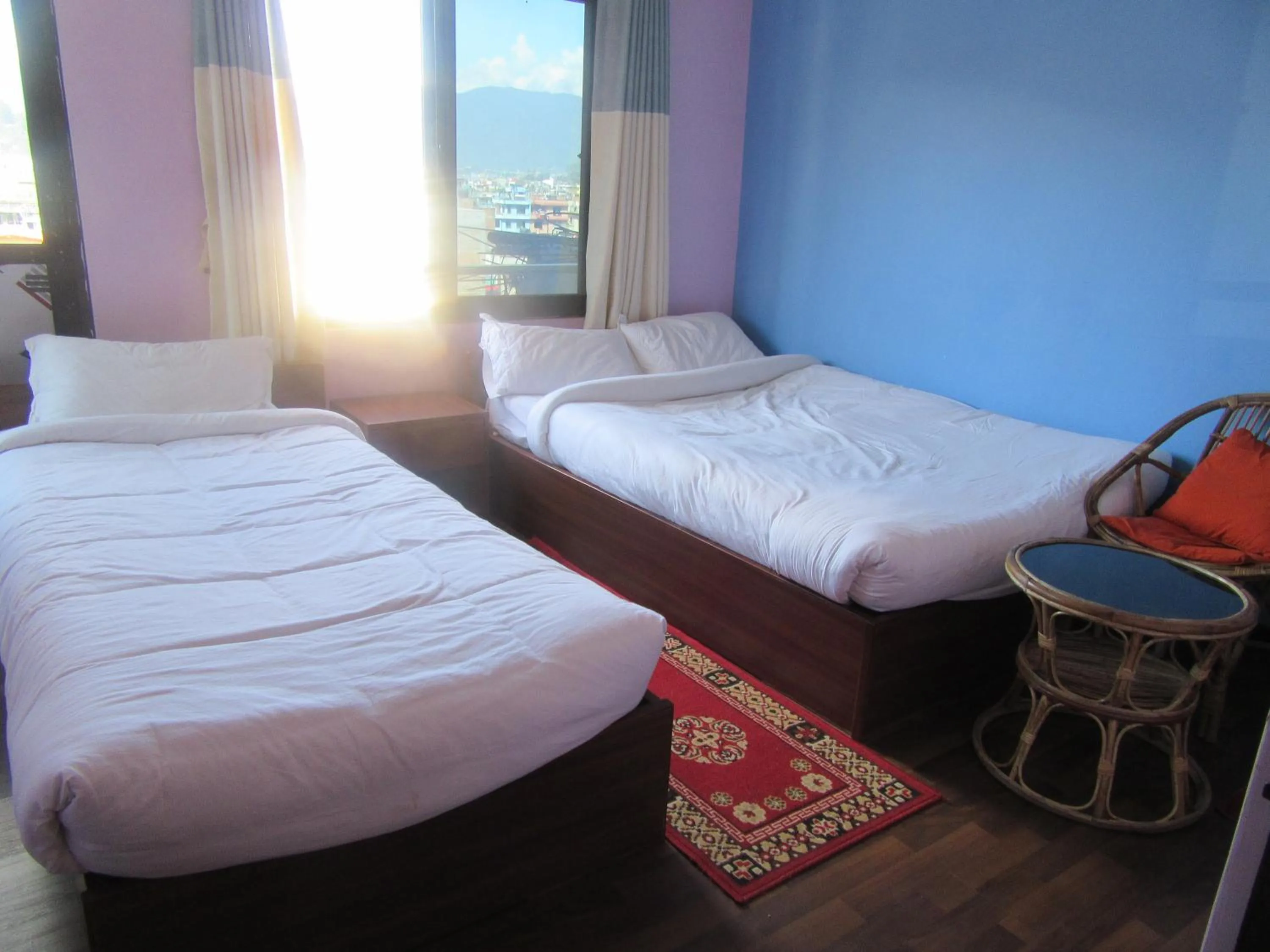 Bed in STUPA VIEW INN