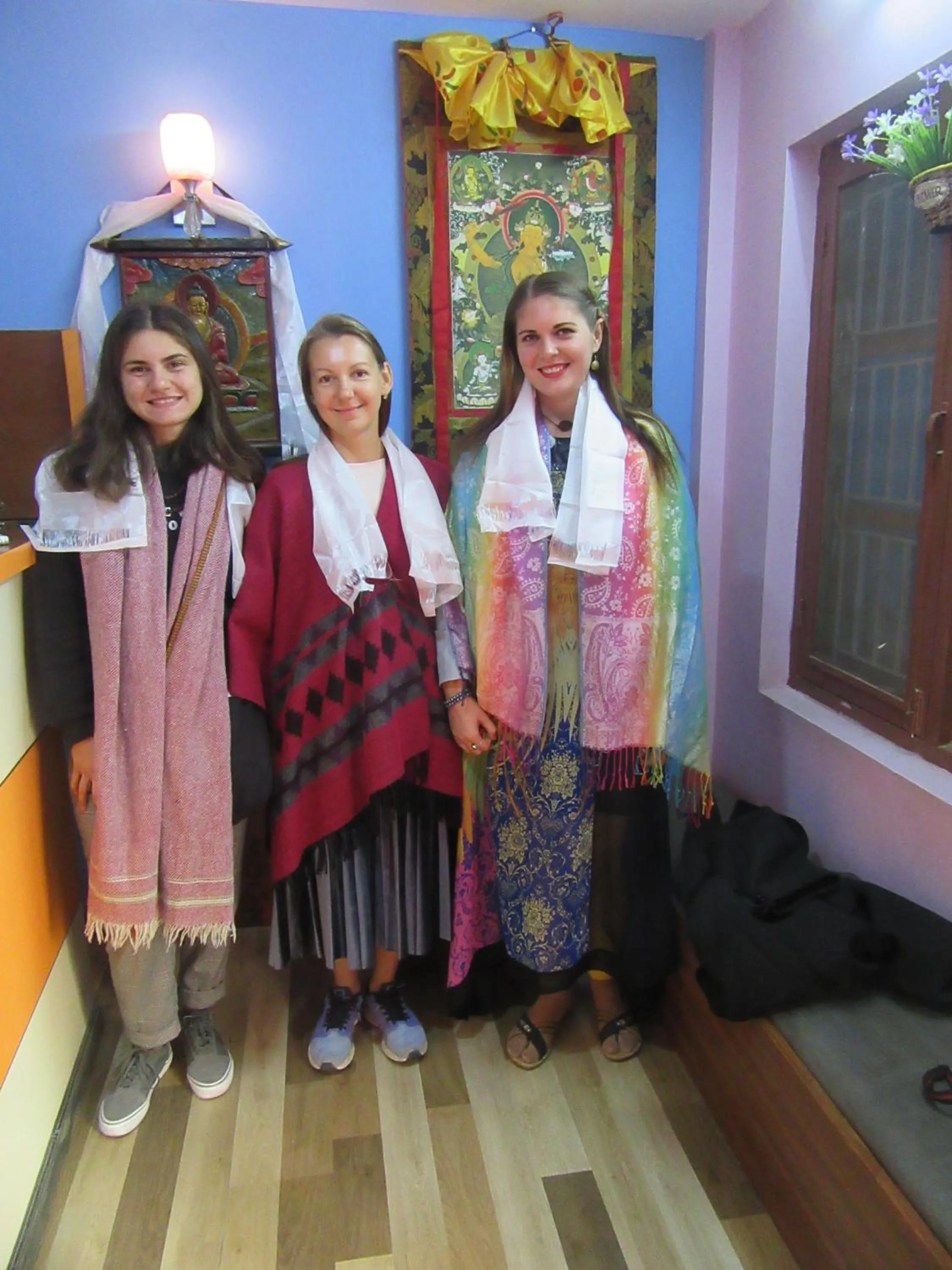 People in STUPA VIEW INN