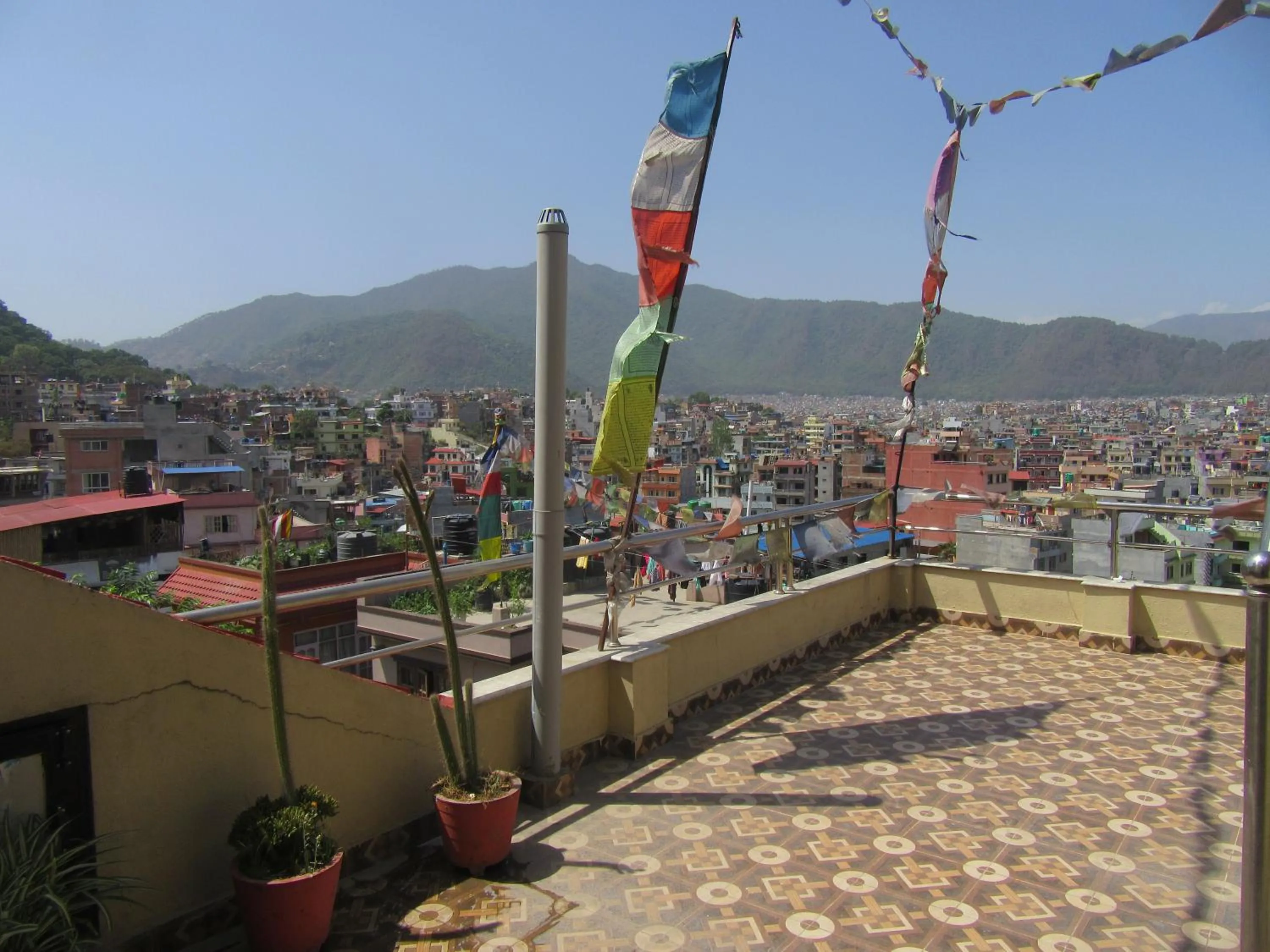 City view in STUPA VIEW INN