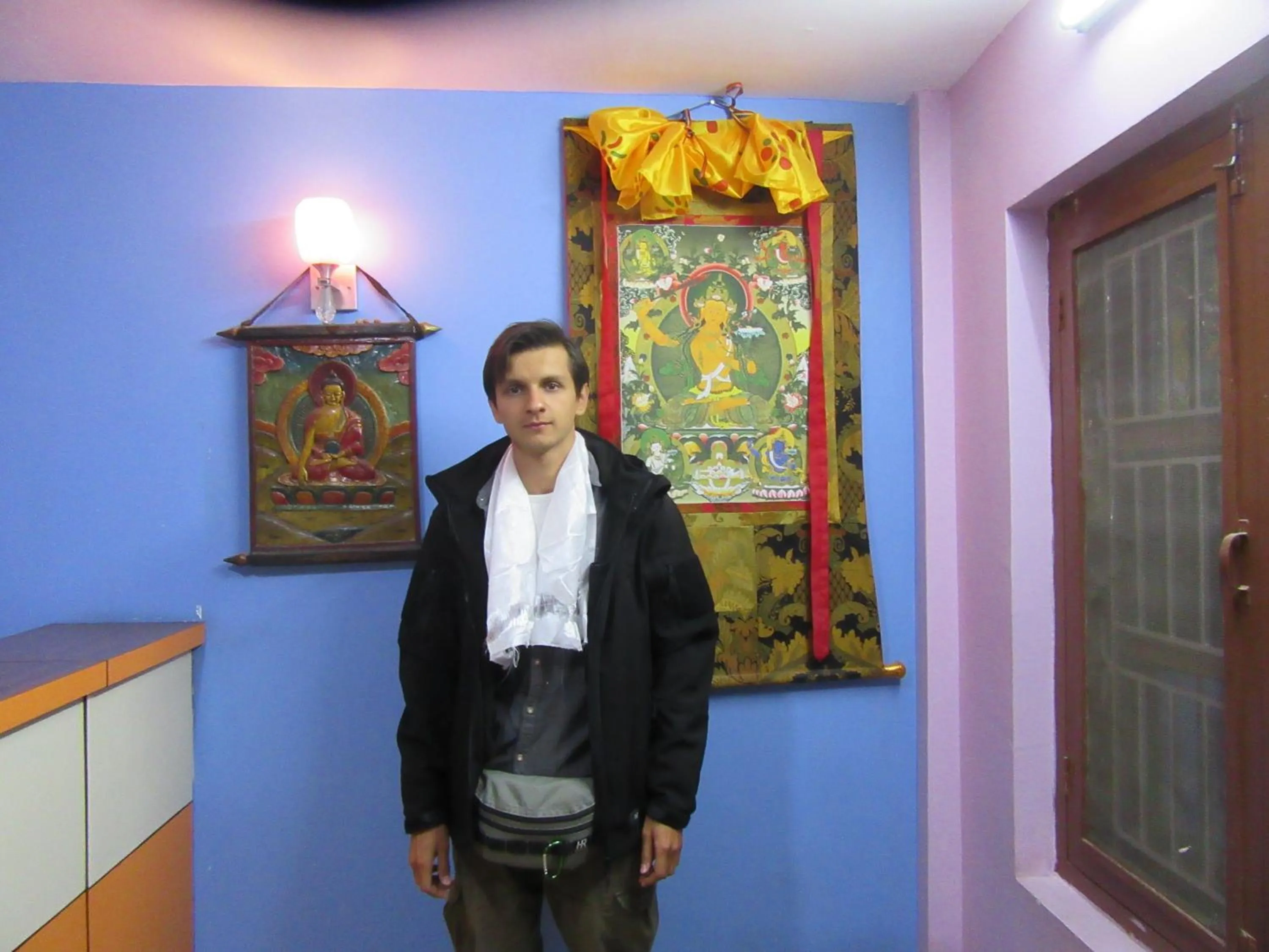 People in STUPA VIEW INN