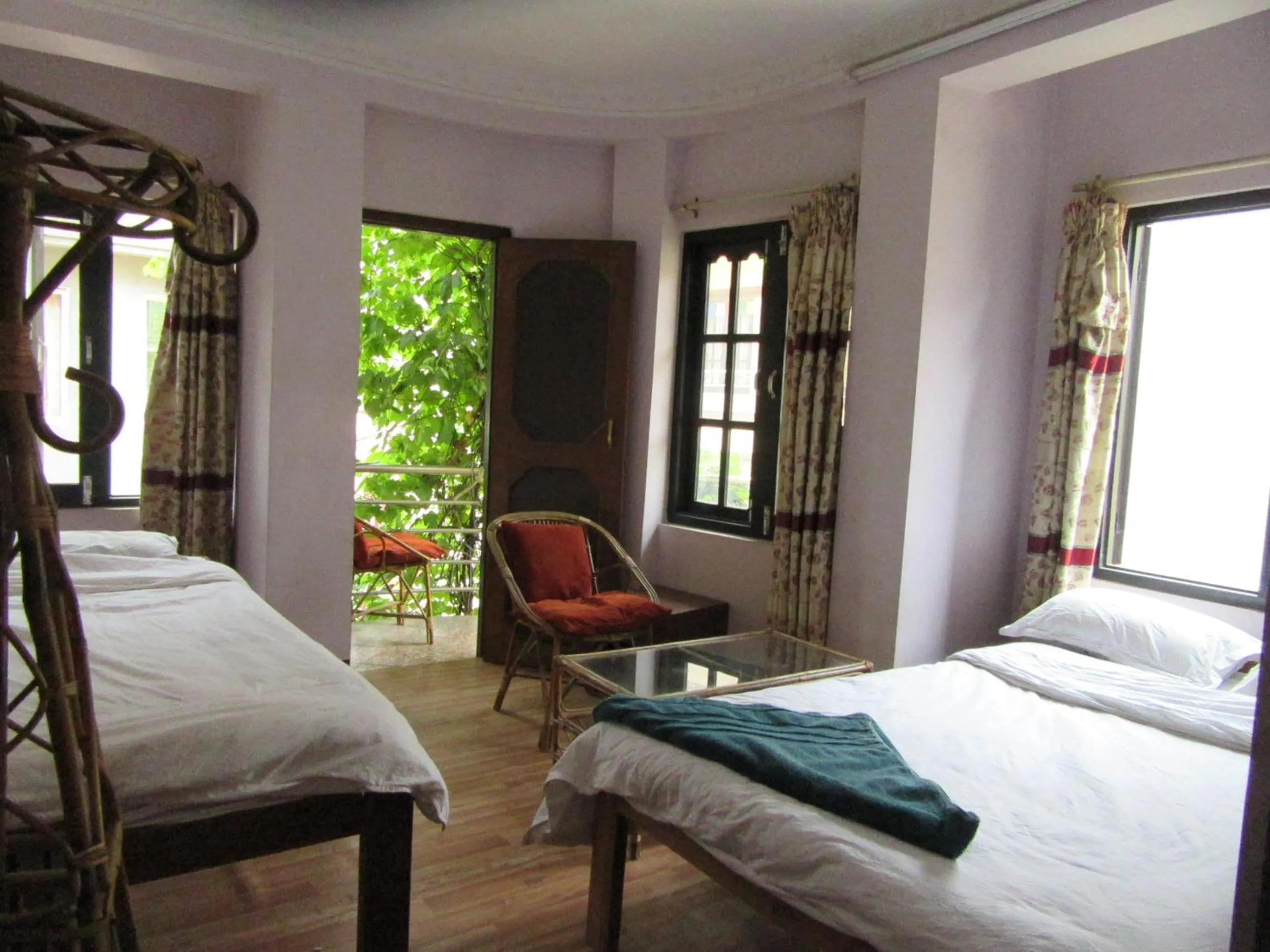Bed in STUPA VIEW INN