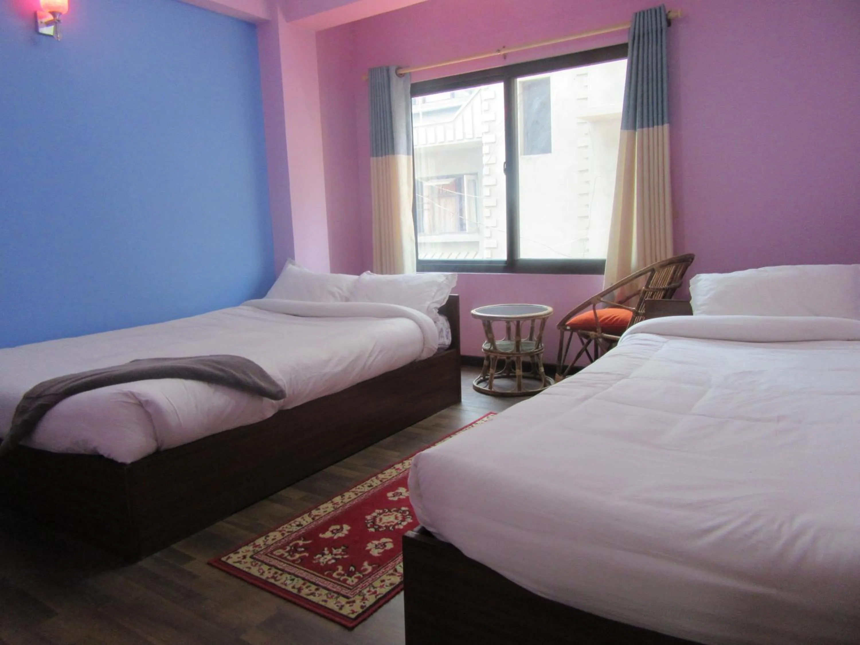Bed in STUPA VIEW INN