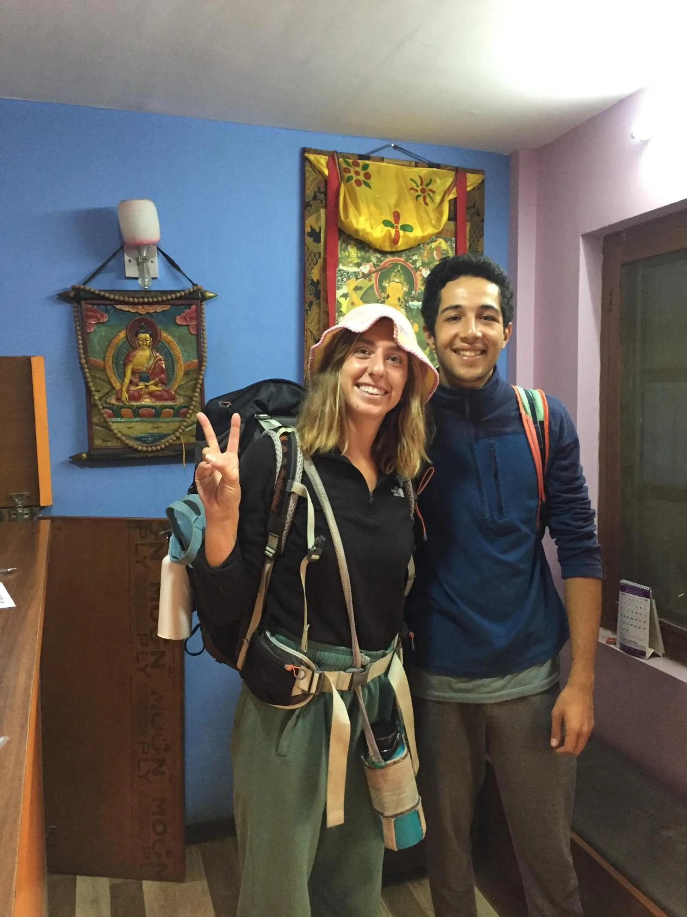 Guests in STUPA VIEW INN