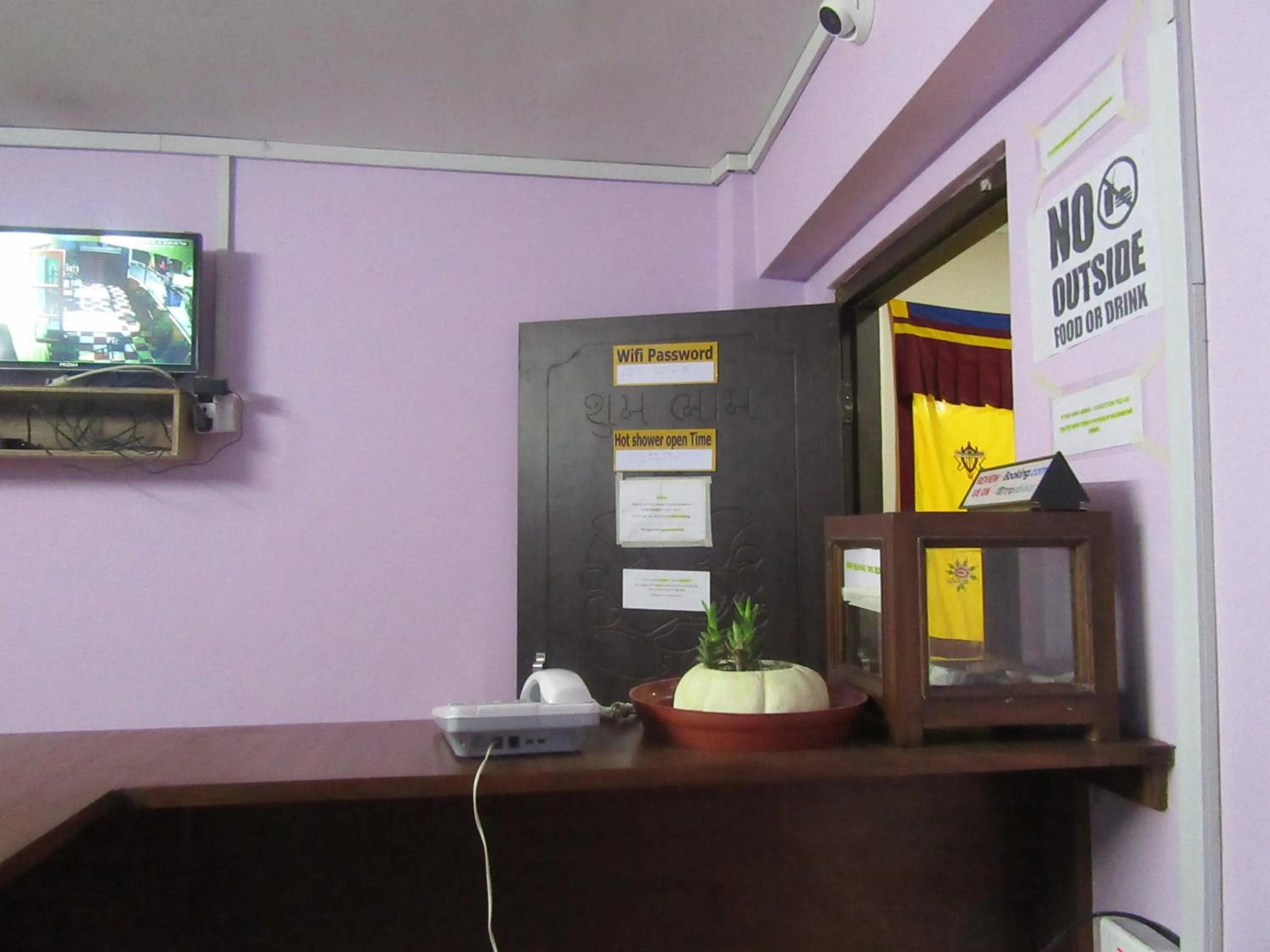 Lobby or reception in STUPA VIEW INN