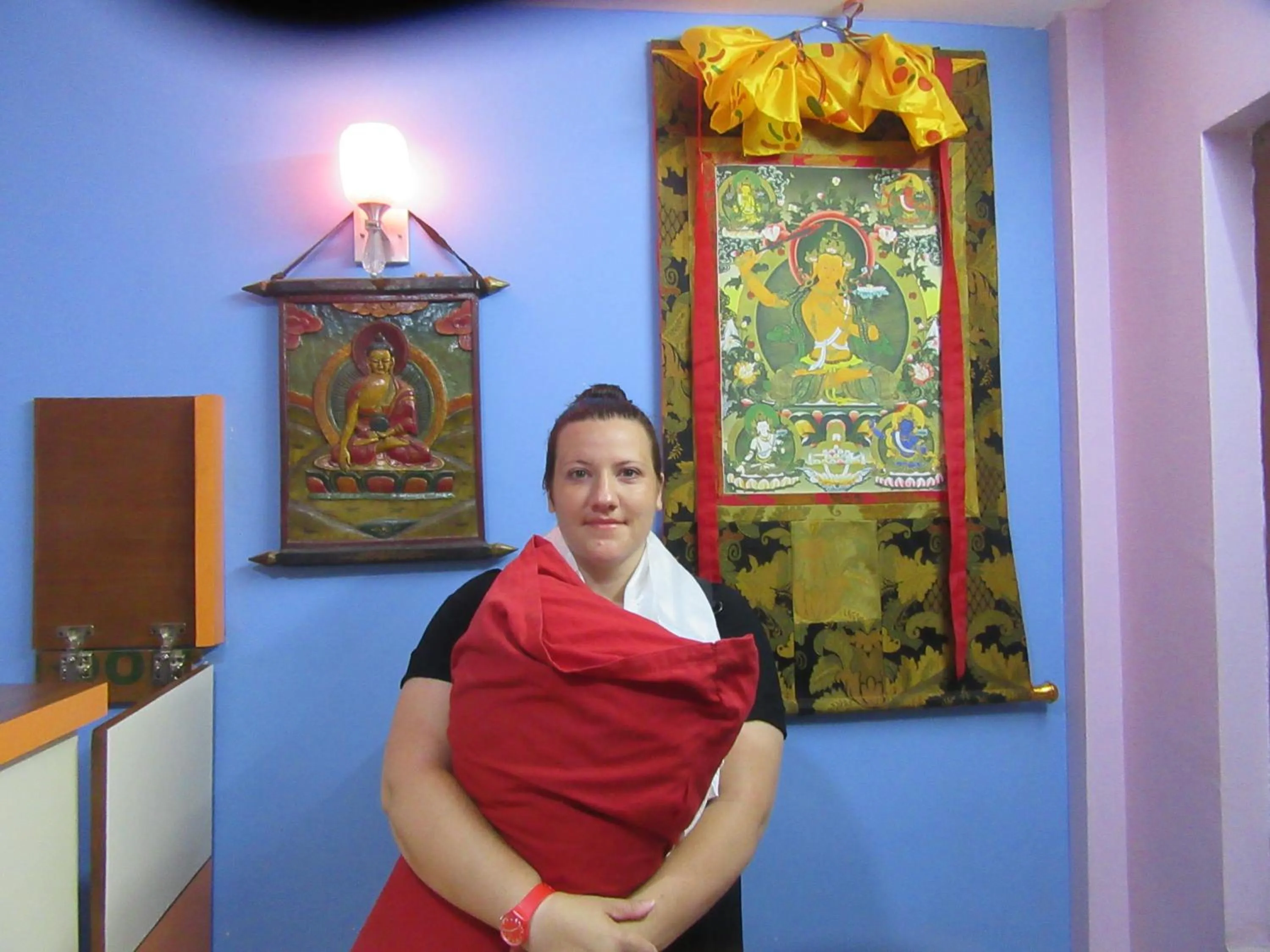 People in STUPA VIEW INN