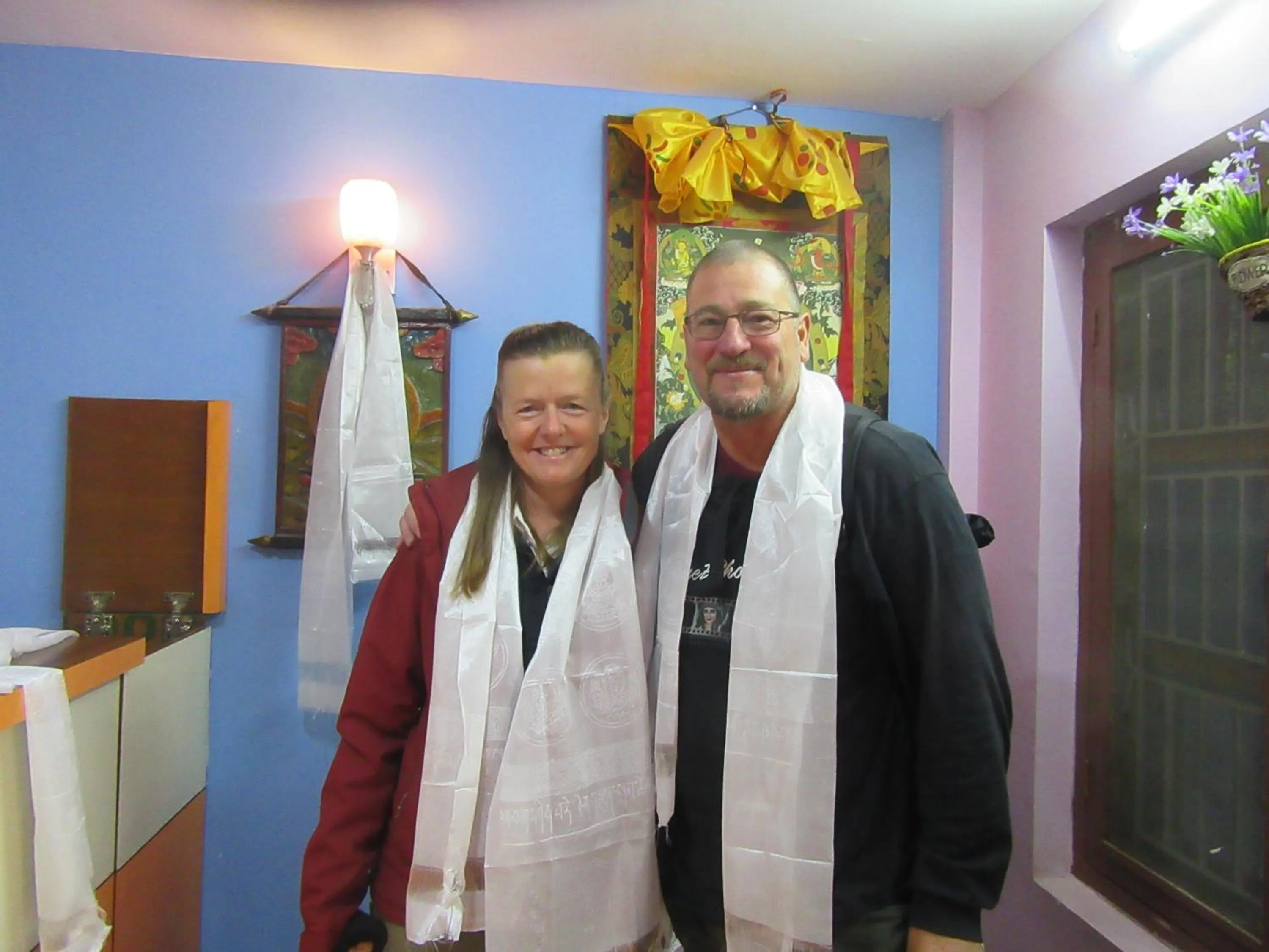 People in STUPA VIEW INN