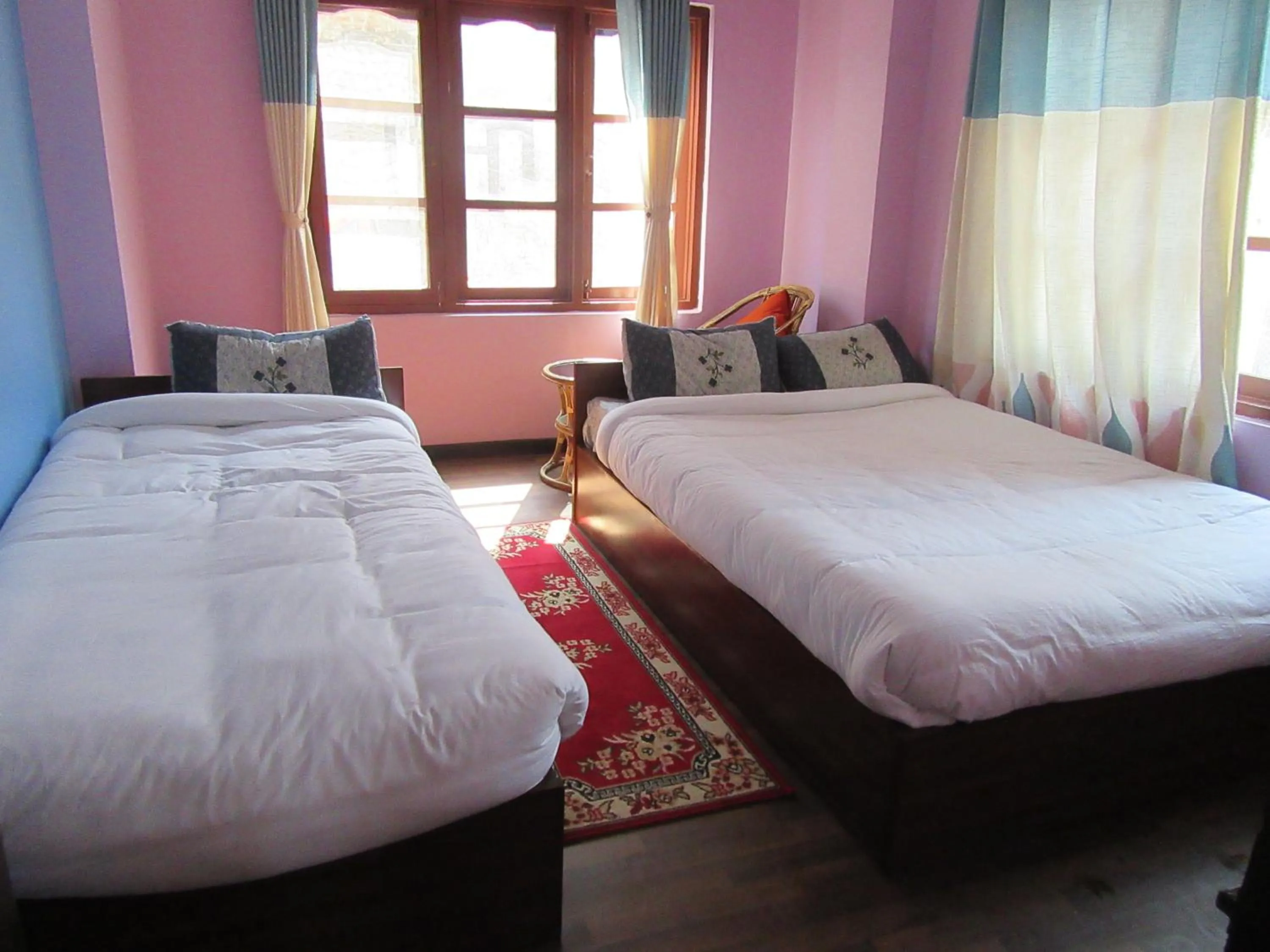 Bed in STUPA VIEW INN