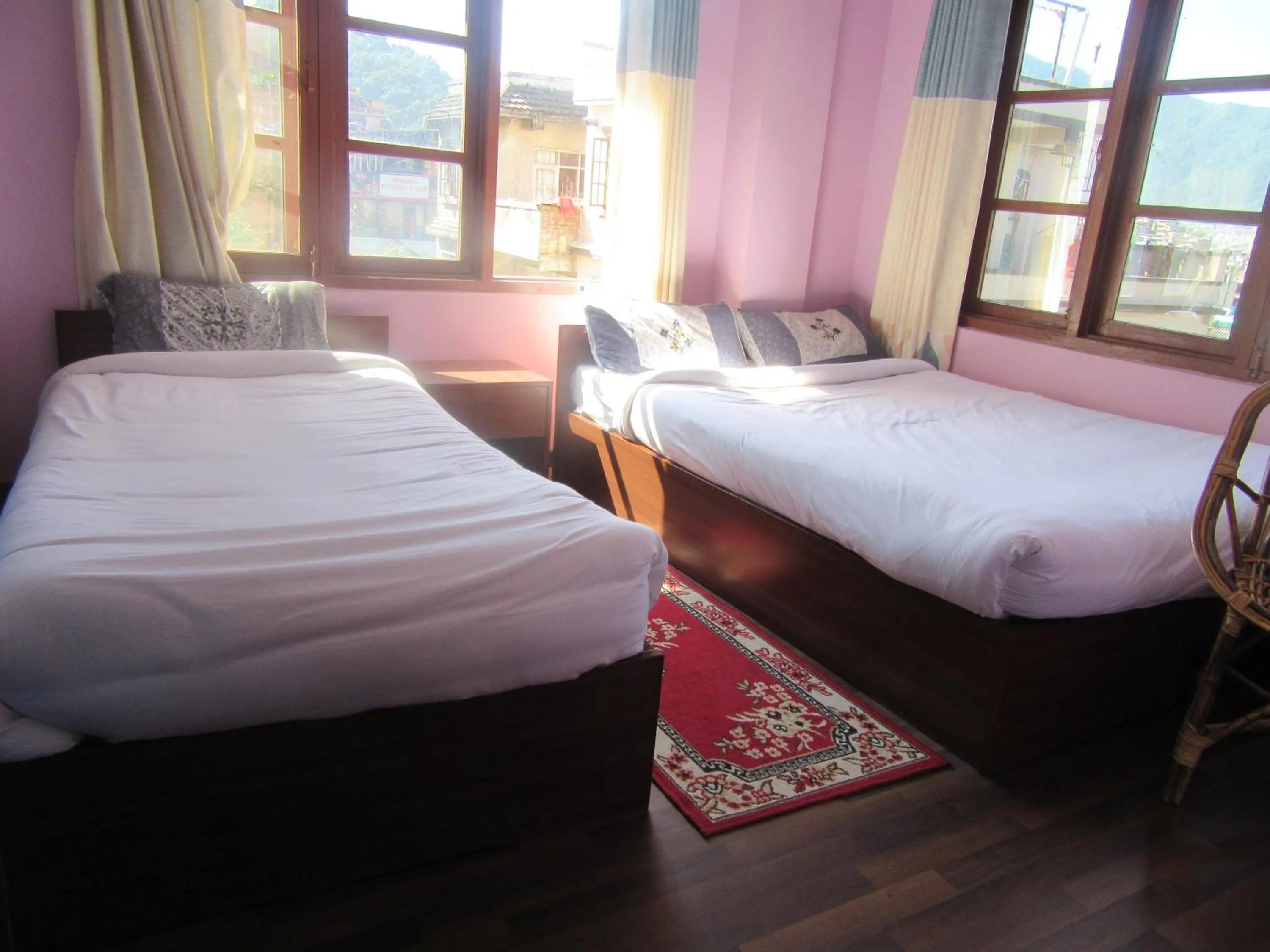 room service, Bed in STUPA VIEW INN