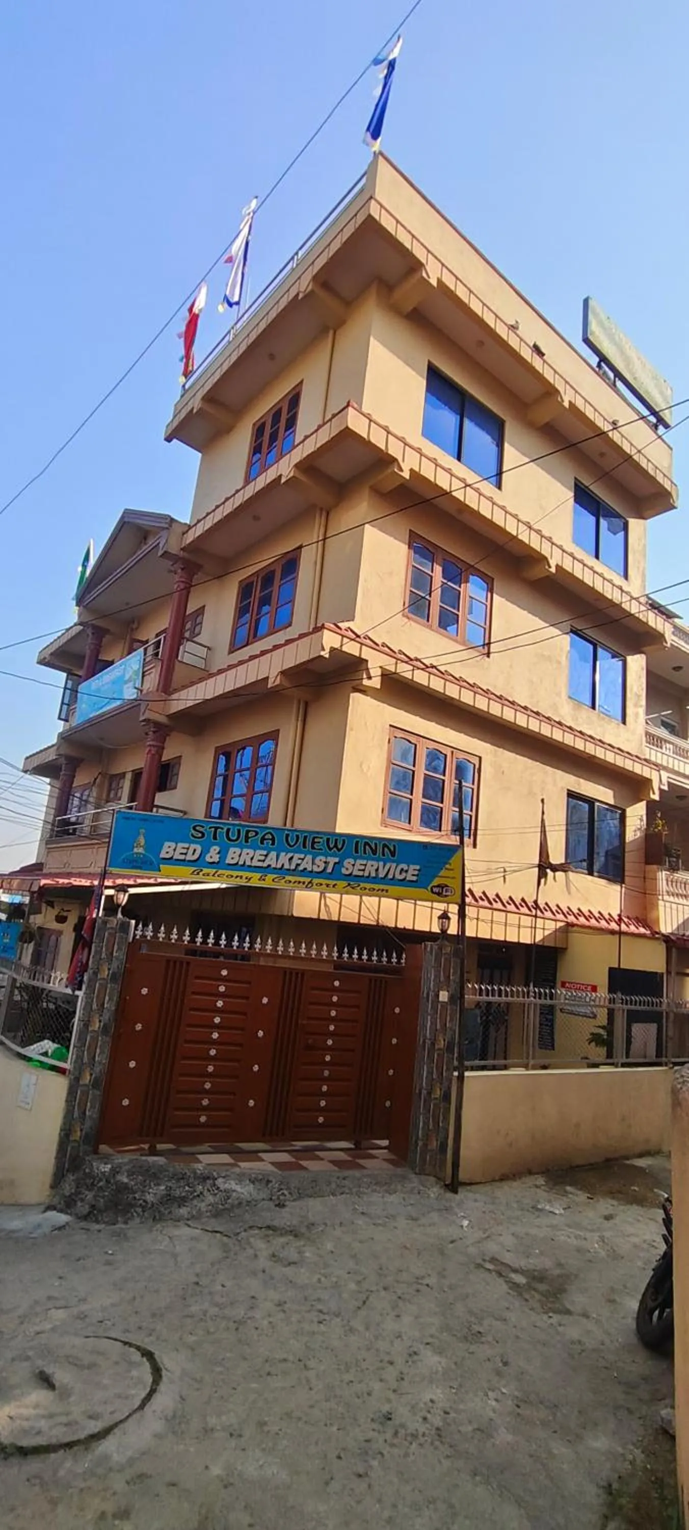 Property building in STUPA VIEW INN