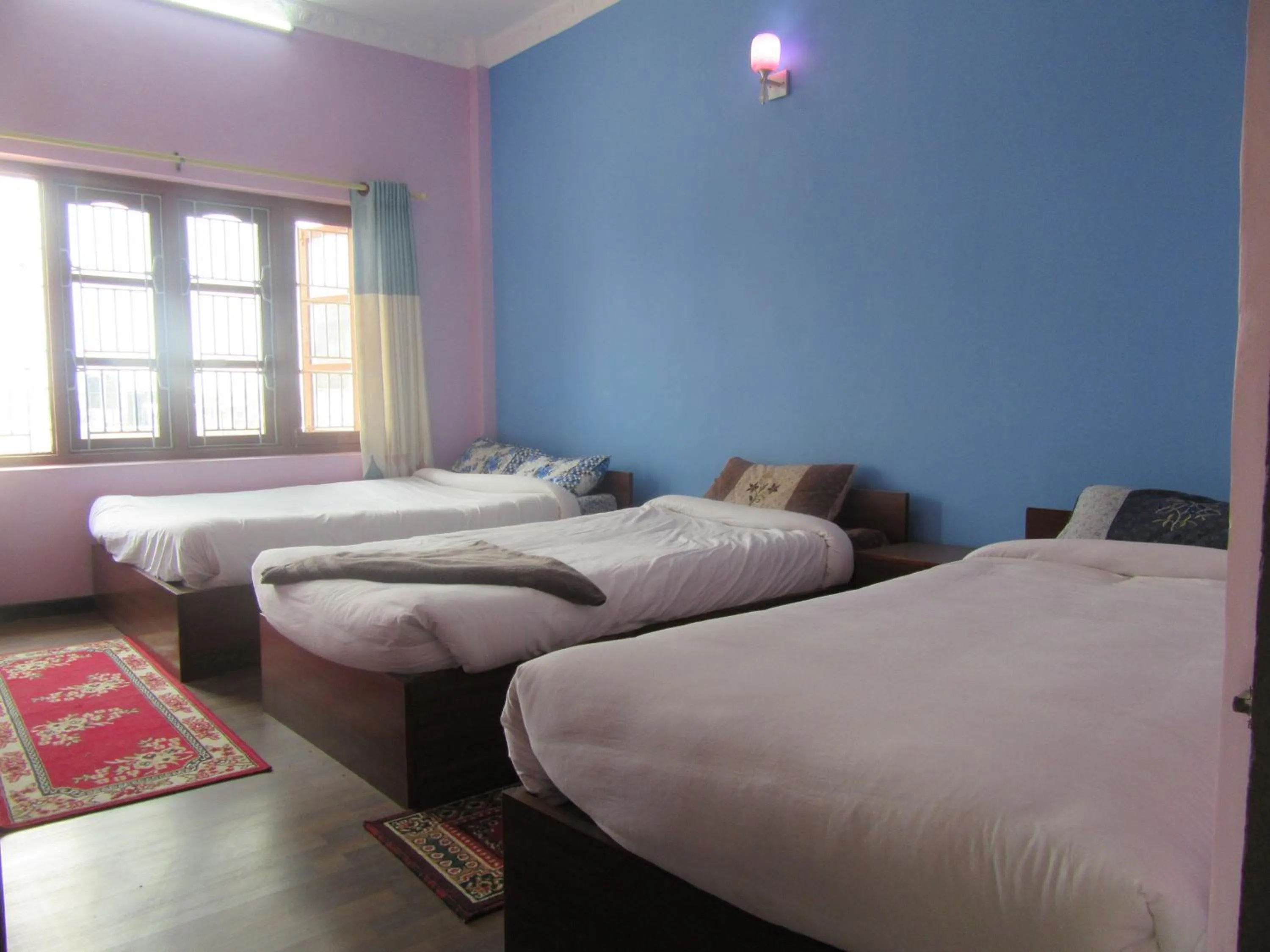 Bed in STUPA VIEW INN